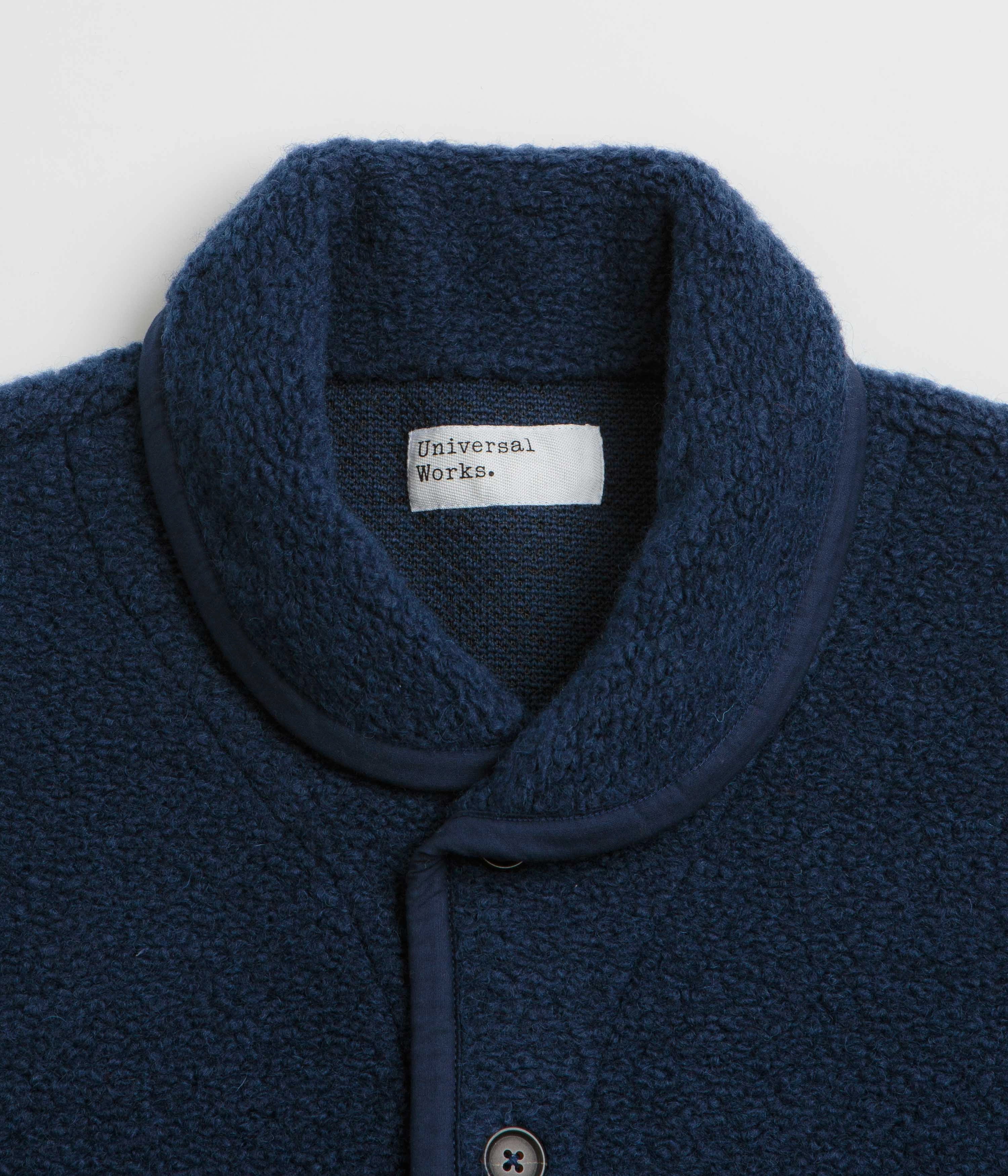 Universal Works Lancaster Jacket - Navy / Navy Subtle