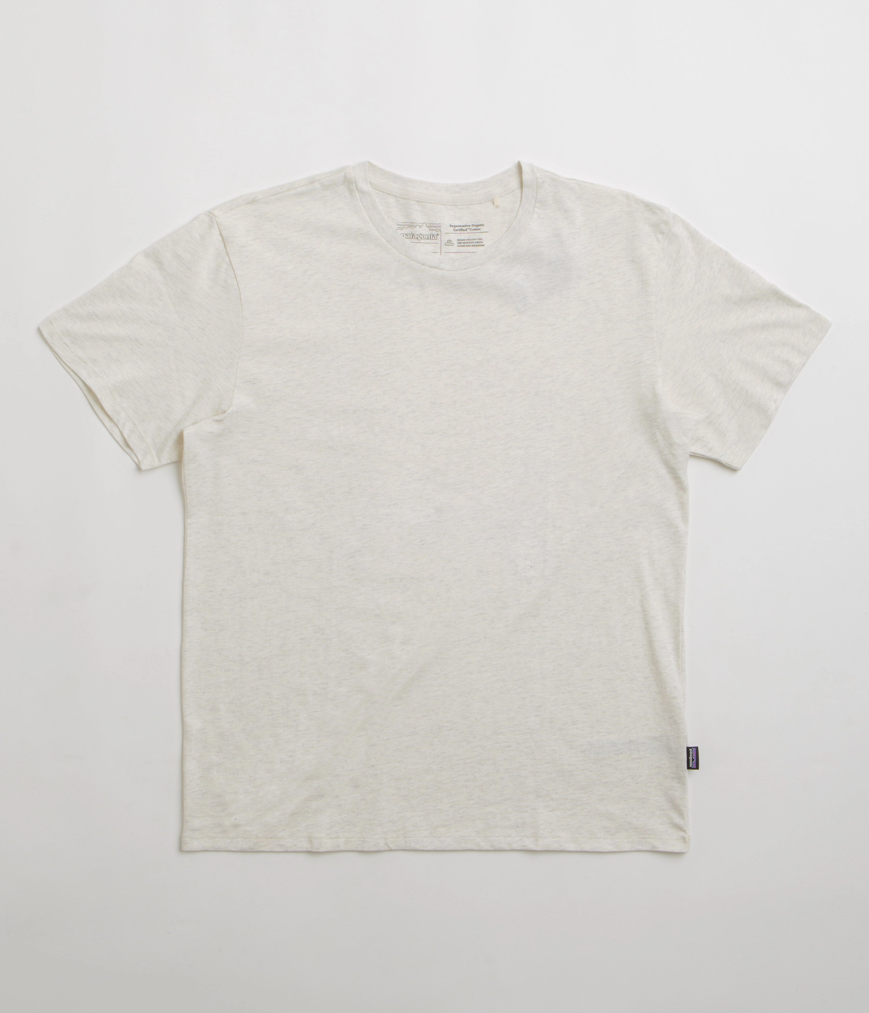 AntiStaticLining Biodegradable Textile Patagonia Daily T-Shirt - Birch White