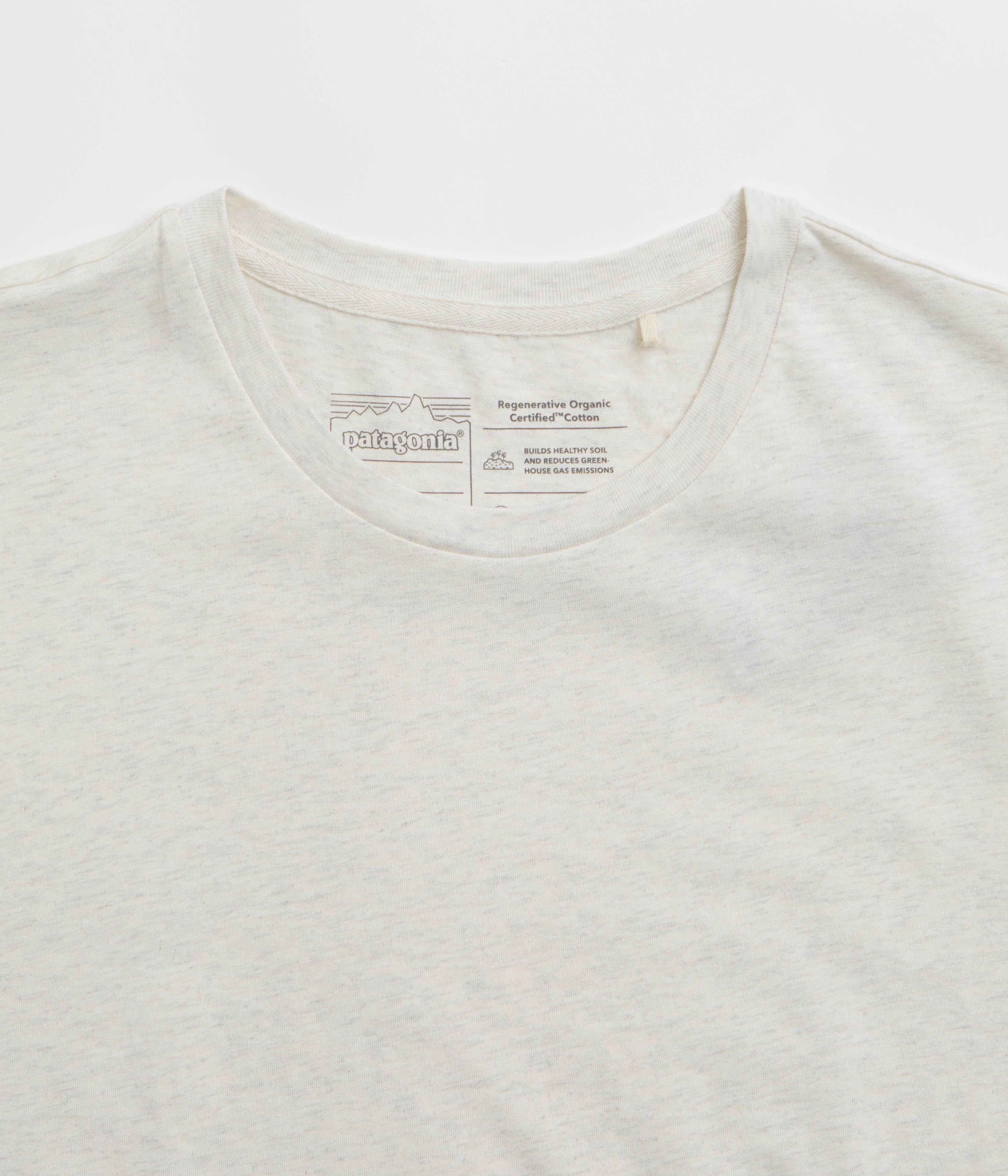 Outdoor Activity Active Comfort Wear Patagonia Daily T-Shirt - Birch White