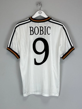 1996/98 GERMANY BOBIC #9 HOME SHIRT (S) ADIDAS Cooling mesh Airflow Channel Design