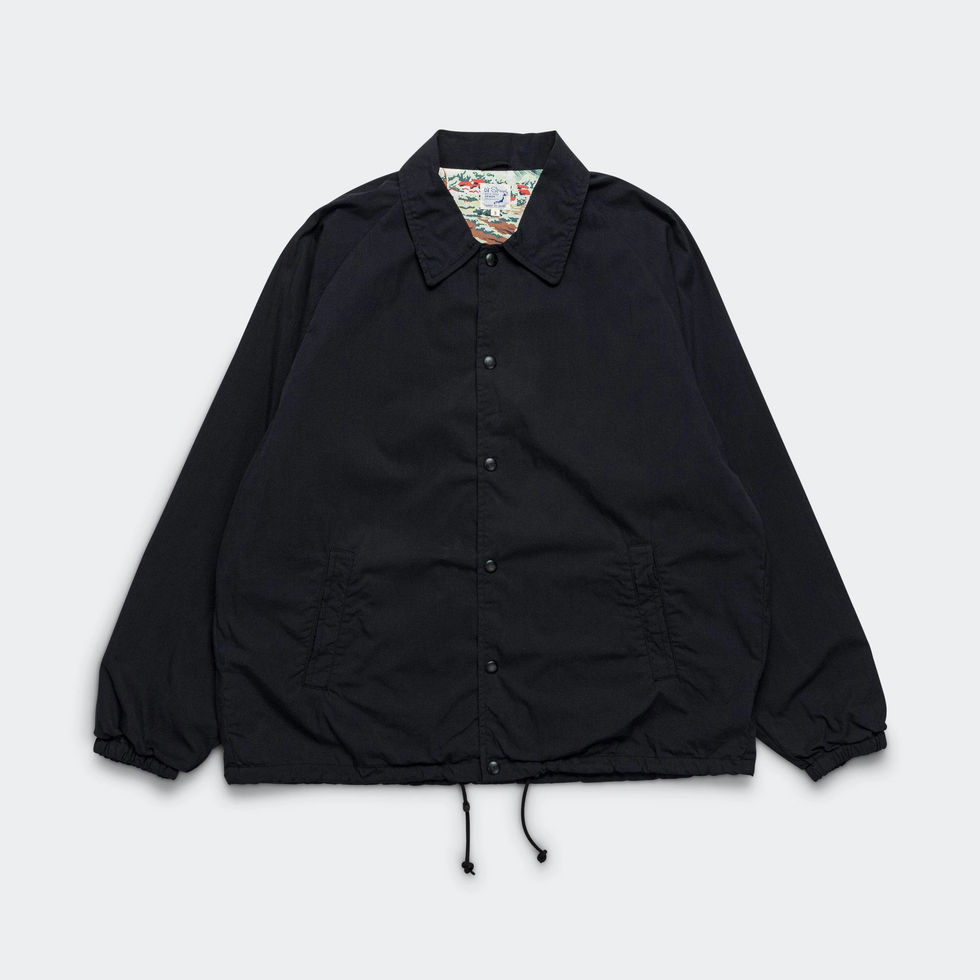 Coach Jacket - Black Casual Work Look