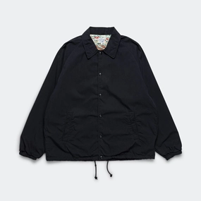 Coach Jacket - Black Casual Work Look