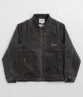 Bravery Butter Goods Device Denim Jacket - Washed Grey