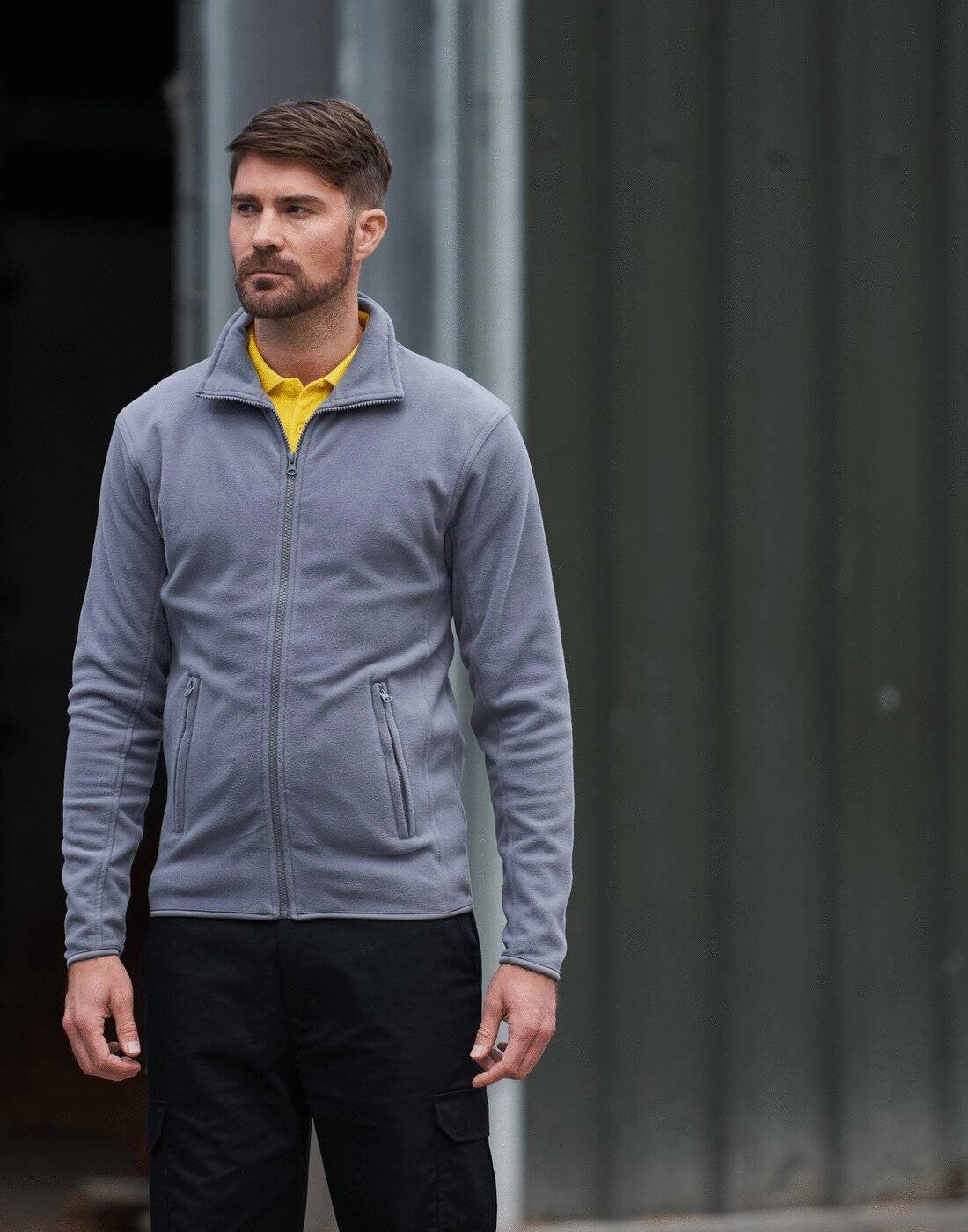 Pro Microfleece Jacket | BLACK Winter Essential