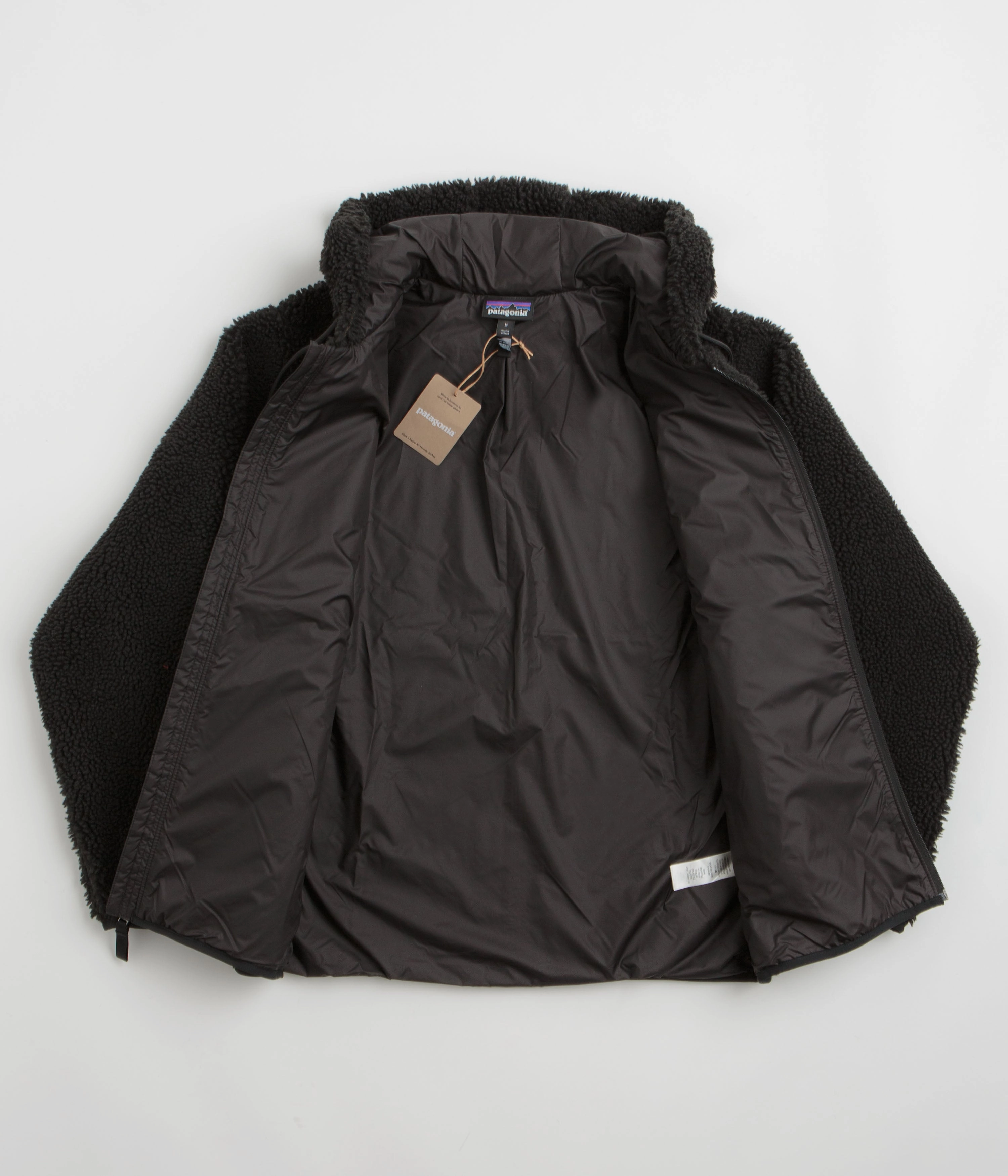 Commute short sleeved Patagonia Retro-X Hoody Jacket - Black