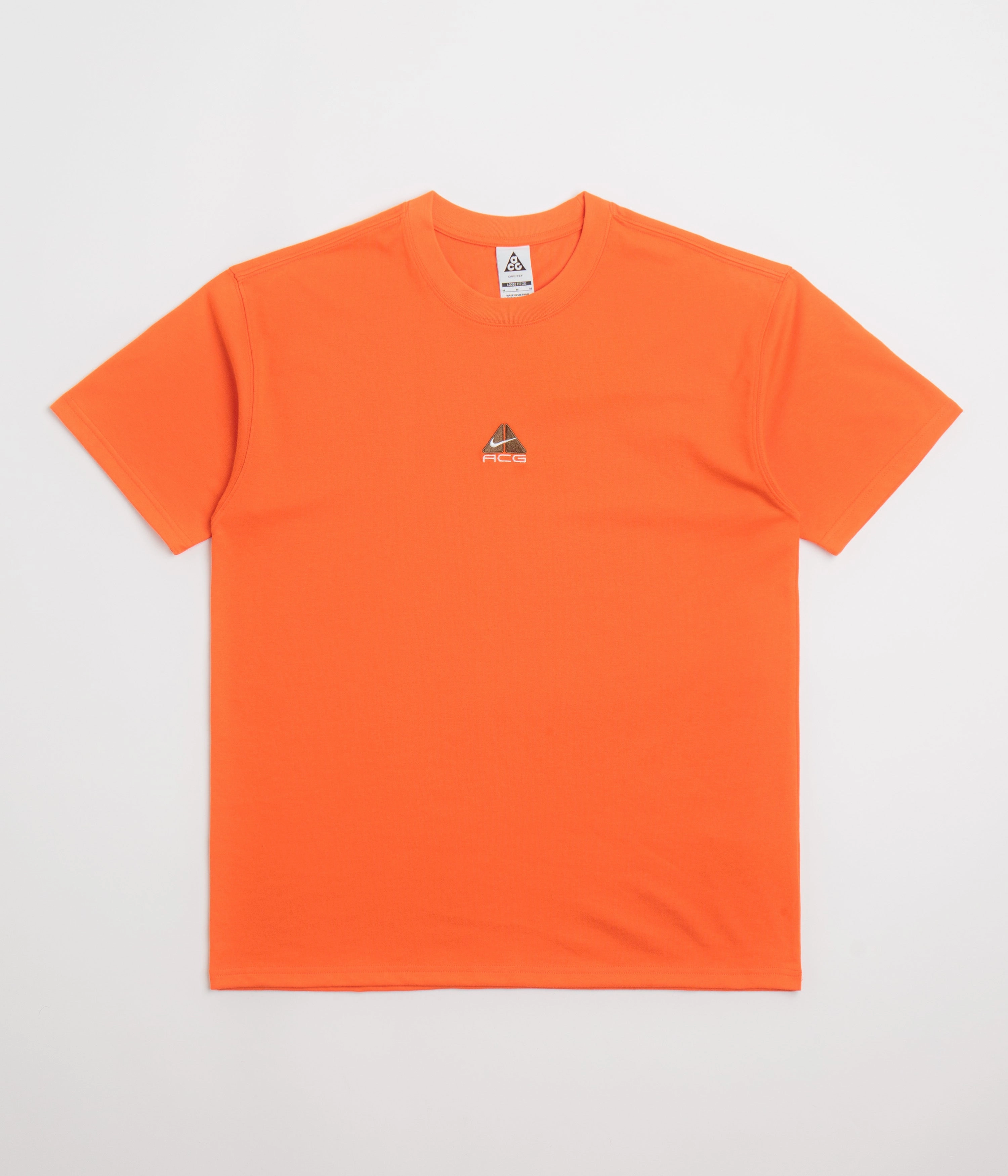 yoga clothing Chill Comfort Nike ACG Lungs T-Shirt - Safety Orange