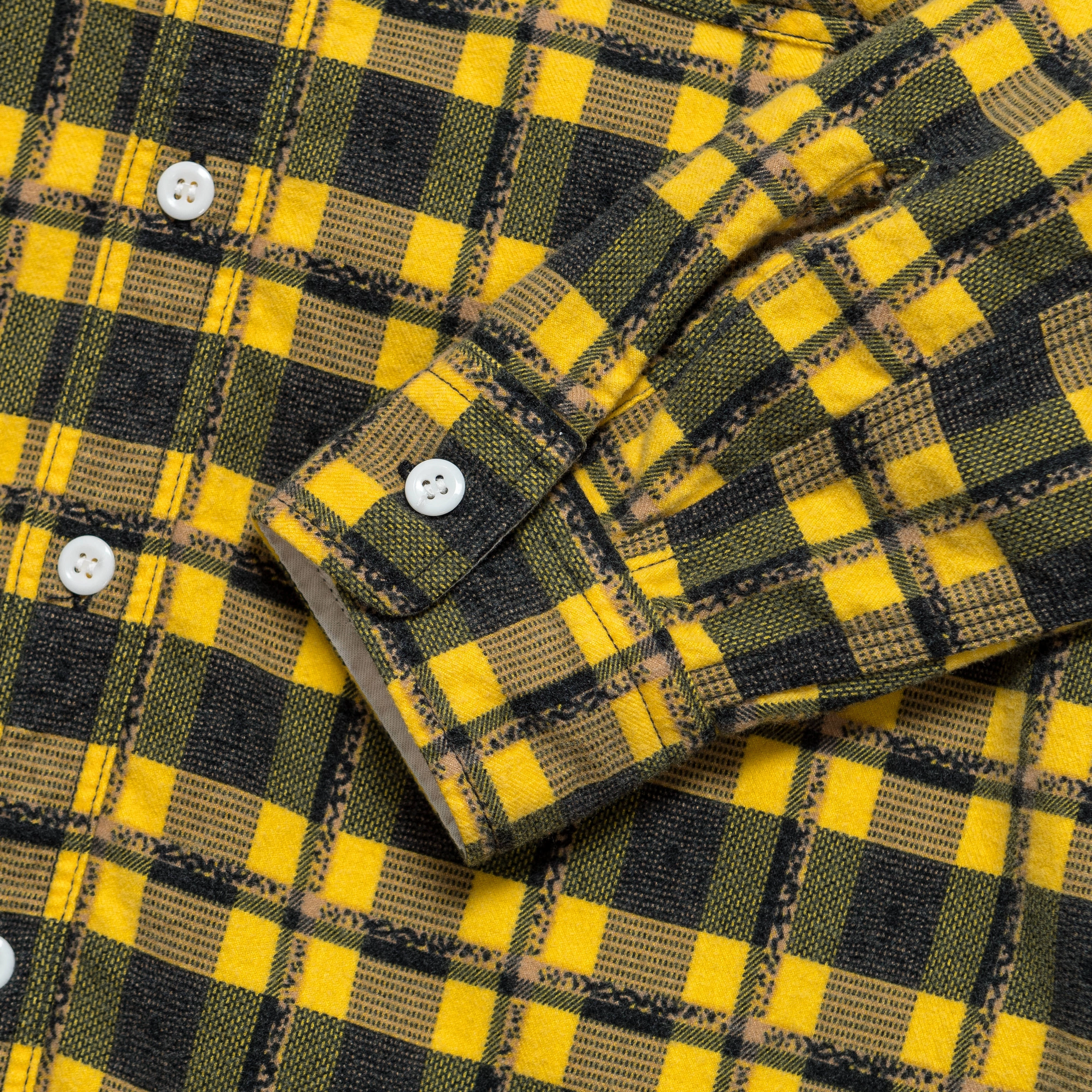 Work Print Nel - Yellow Minimalist Design Striped Design