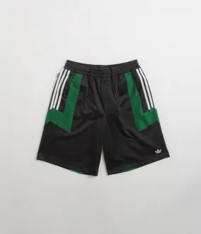 Active Fit hoodie Adidas Skateboarding Football Shorts - Black / Dark Green / White