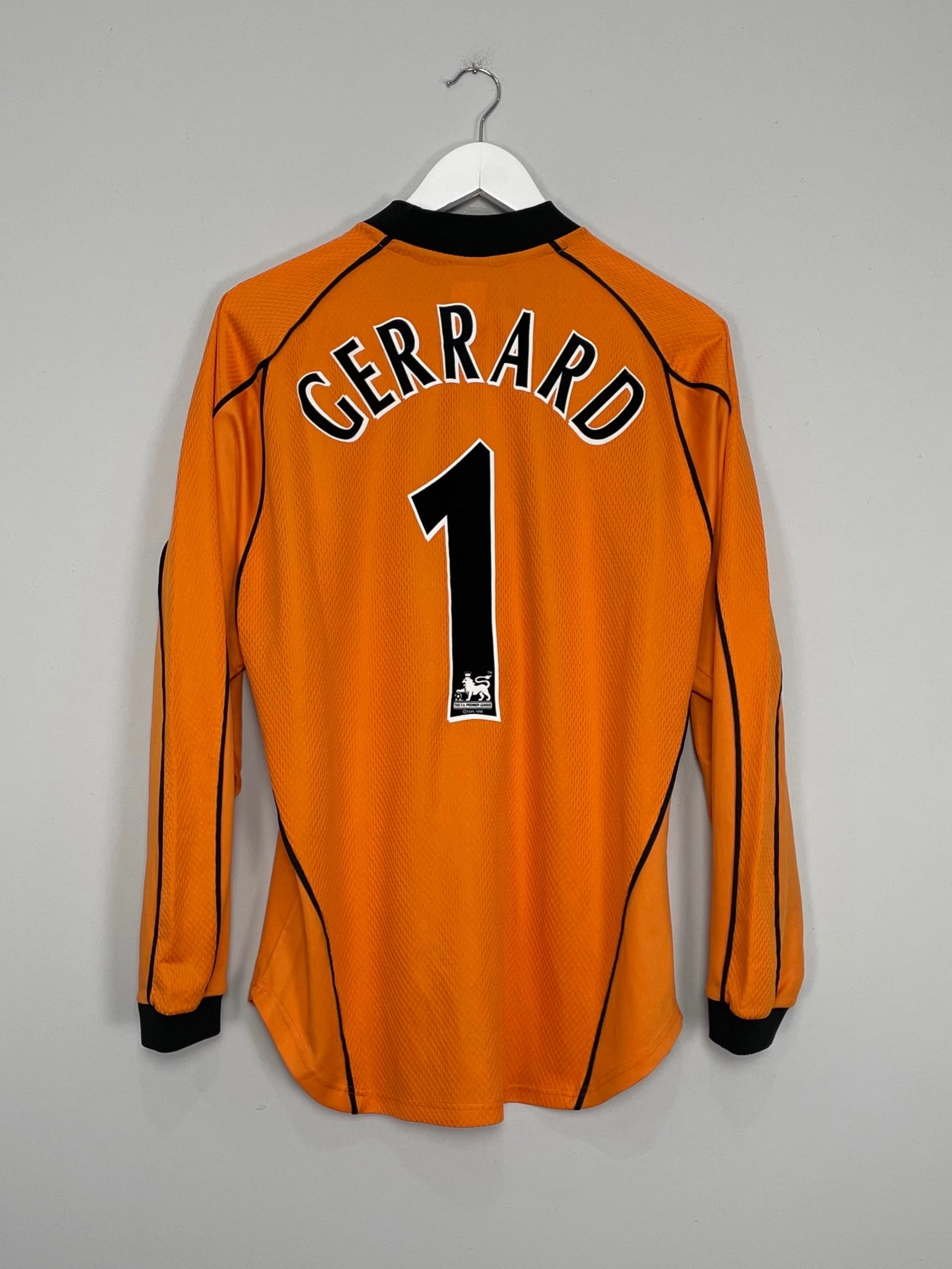 Odor Control Treatment 2000/01 EVERTON GERRARD #1 GK SHIRT (M) PUMA