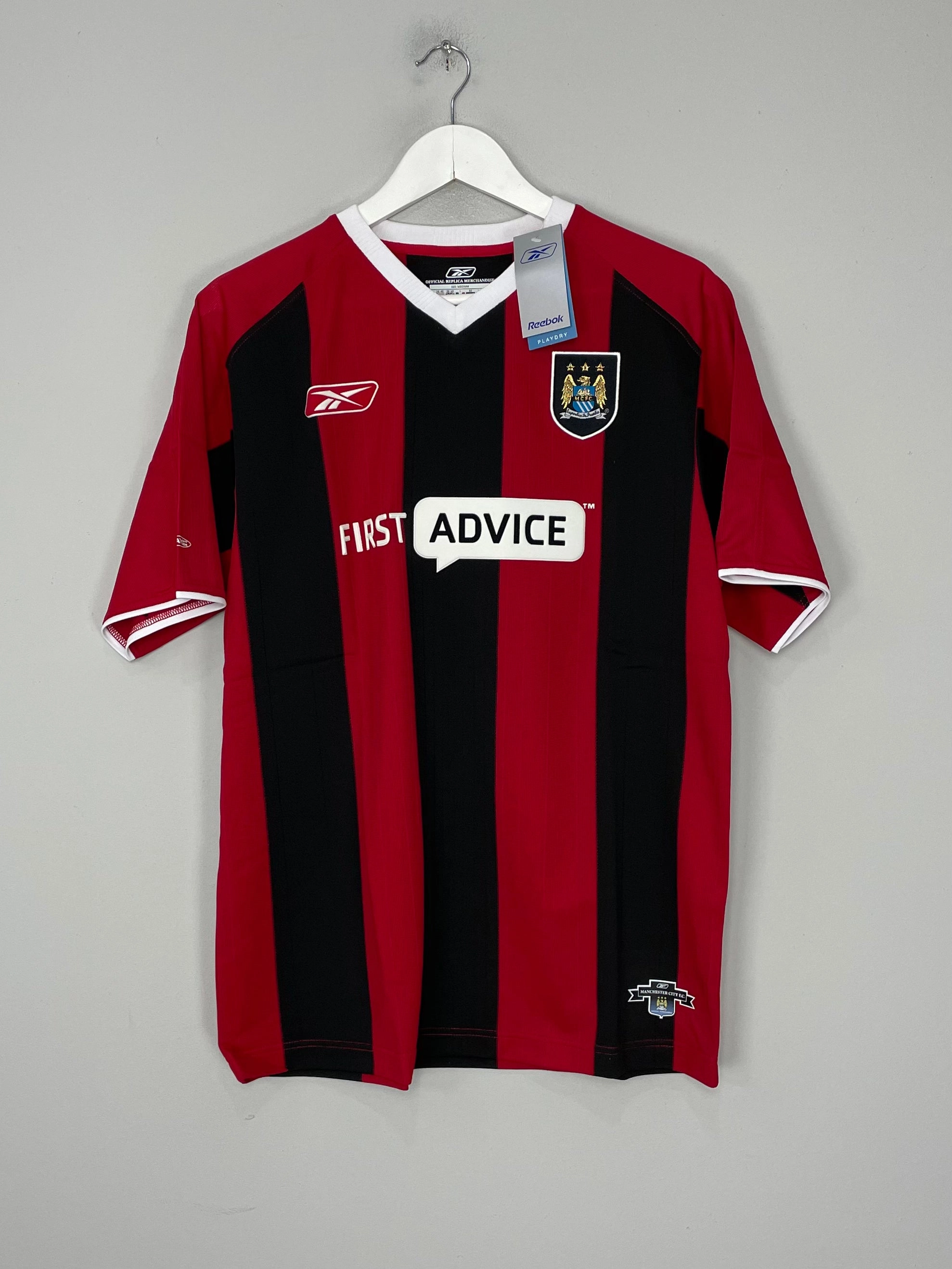 Eco Friendly Fabric Blends 2003/04 Manchester City *BNWT* Away Shirt (XS) Reebok