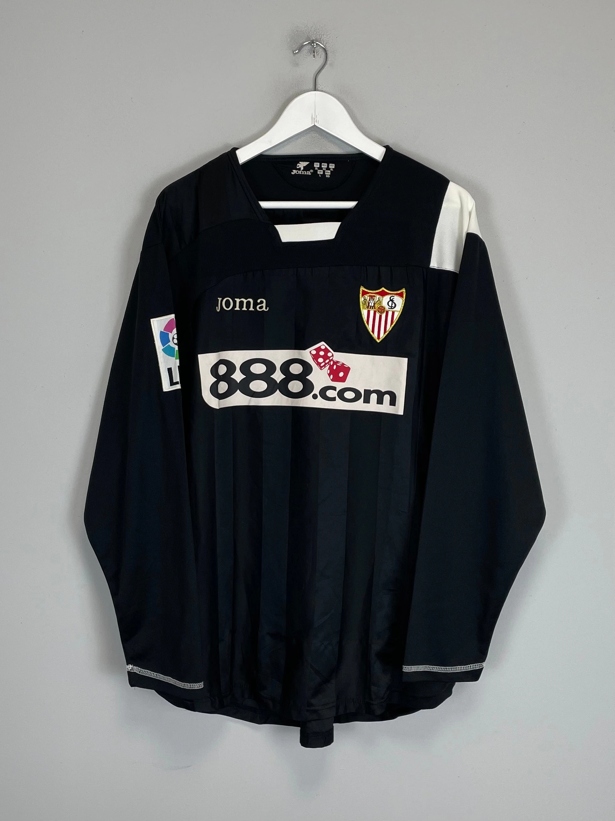 2007/08 SEVILLA GK SHIRT (L) JOMA Thermoregulating Fabric Crisp Details