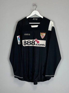 2007/08 SEVILLA GK SHIRT (L) JOMA Thermoregulating Fabric Crisp Details