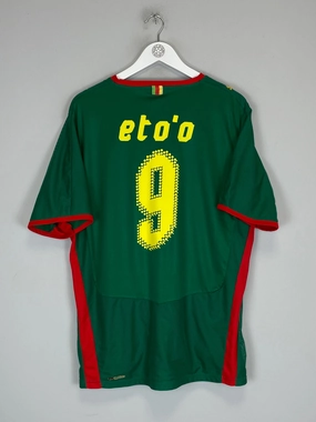 Recycled Polyester Blend High Elasticity Fabric 2008/09 CAMEROON ETO'O #9 HOME SHIRT (XXL) PUMA