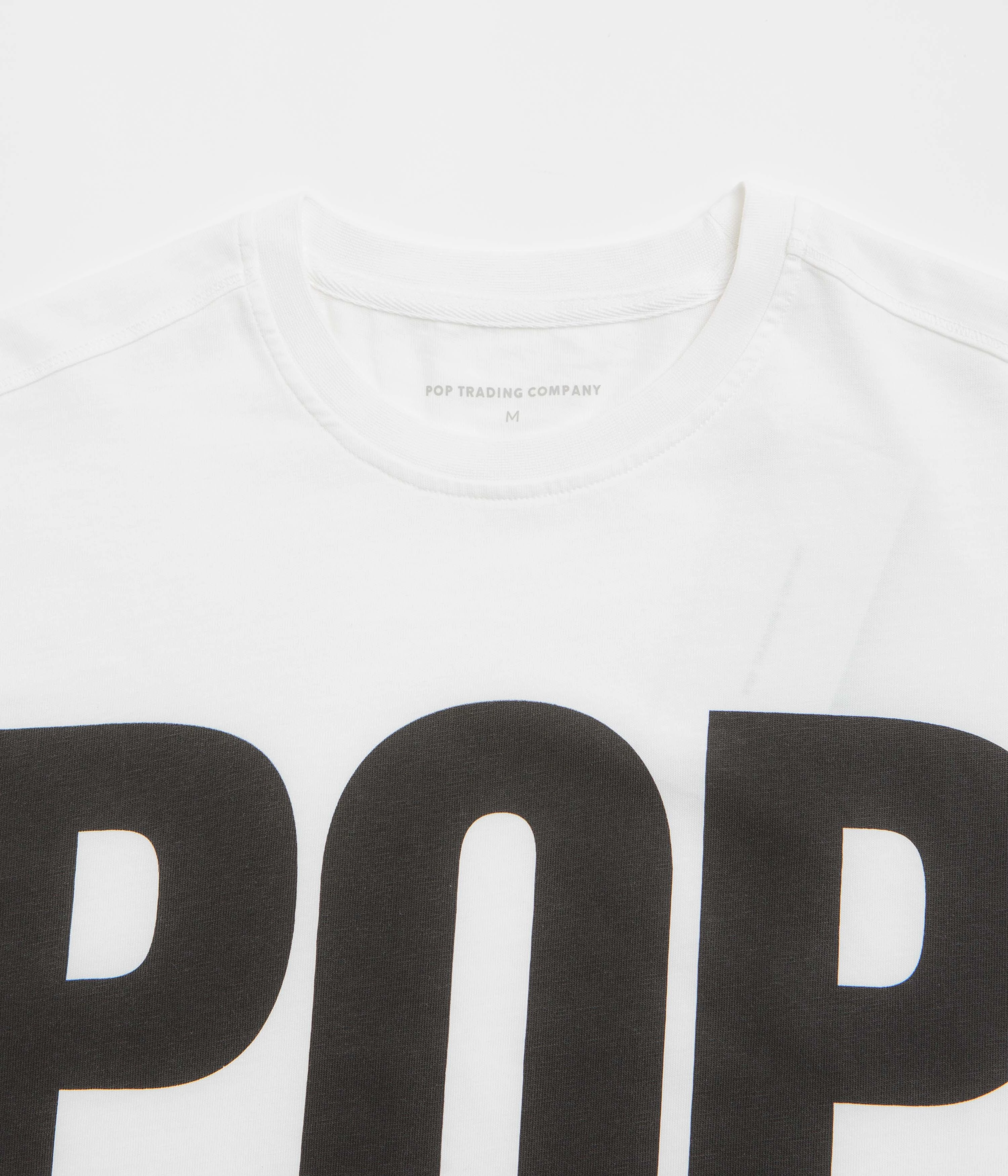 Pop Trading Company Pop Icon T-Shirt - White Casual Choice Wear