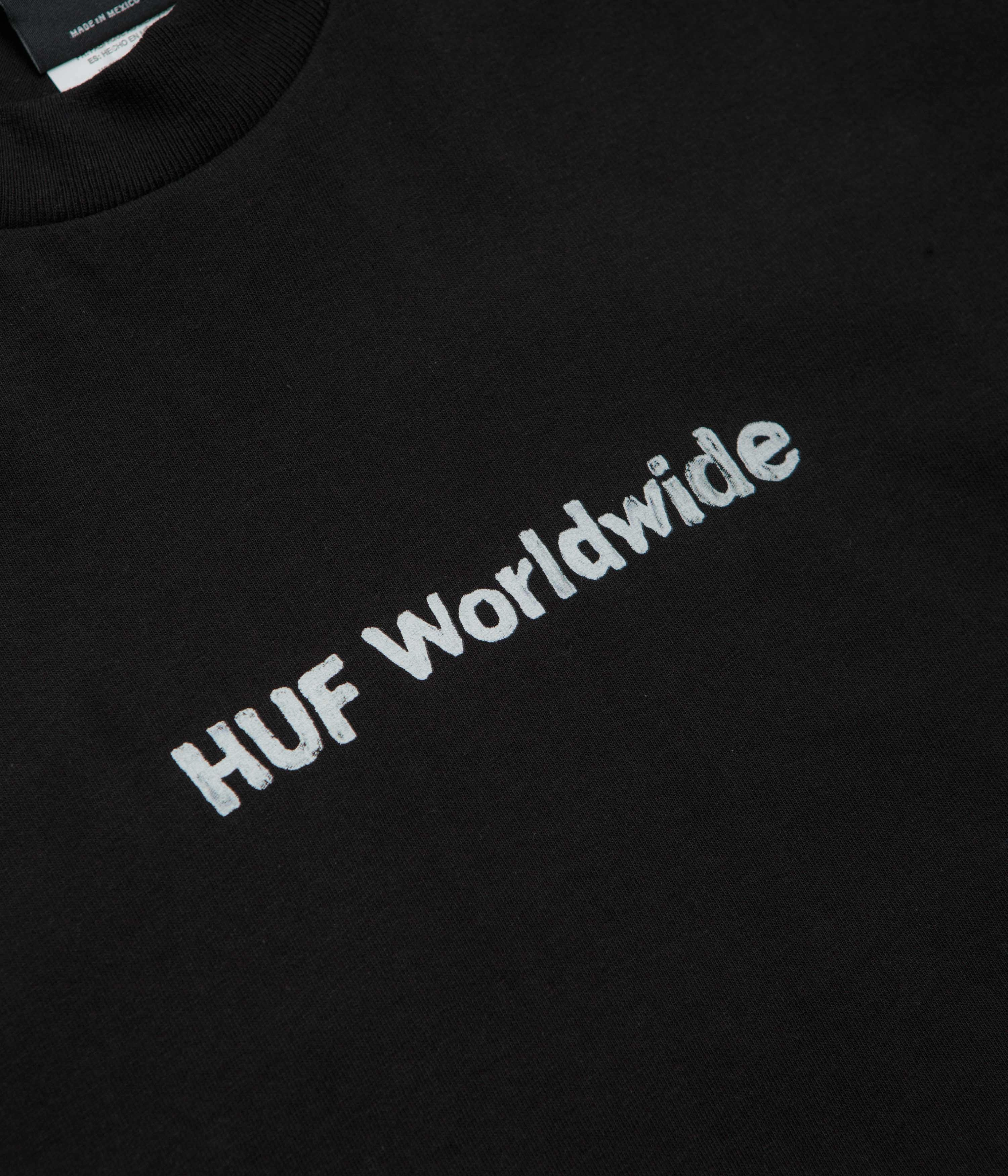 HUF Merida T-Shirt - Black graduation Evergreen