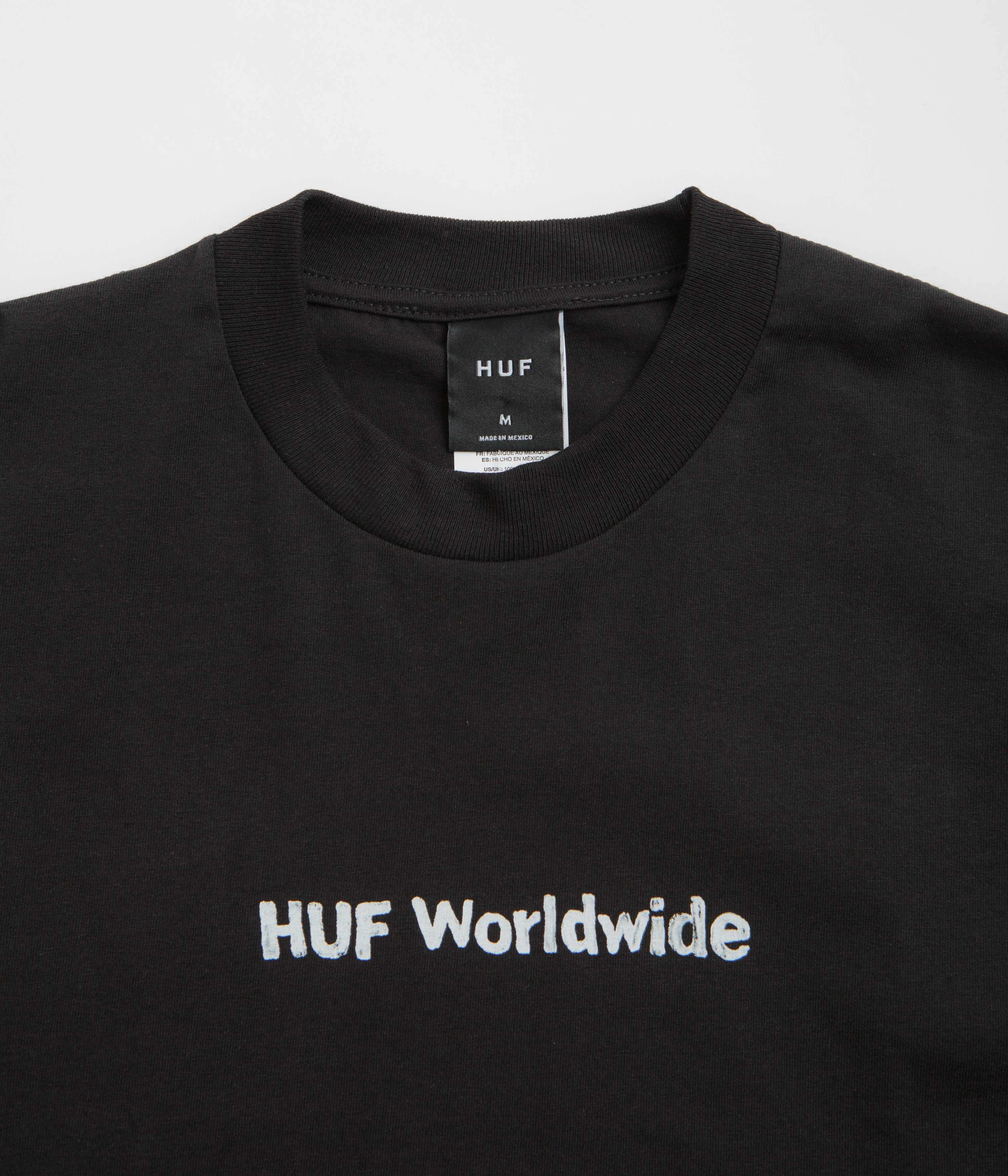 HUF Merida T-Shirt - Black Top Rated Perfectly Fit
