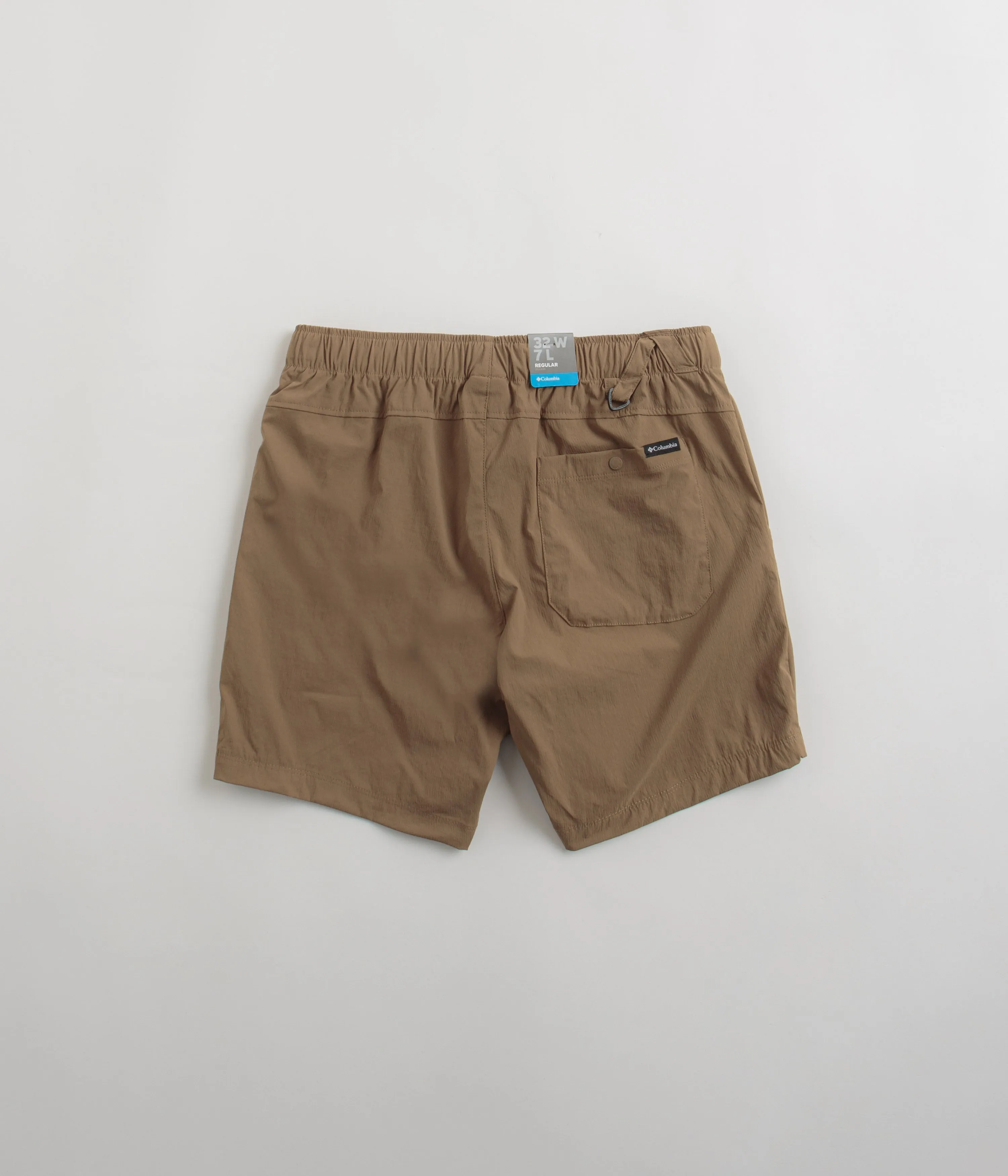 Recycled Polyester Blend Back pockets Columbia Landroamer Ripstop Shorts - Delta