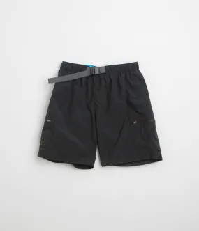 Columbia Mountaindale Cargo Shorts - Black Relaxed Cut Wear Resistant Fabric