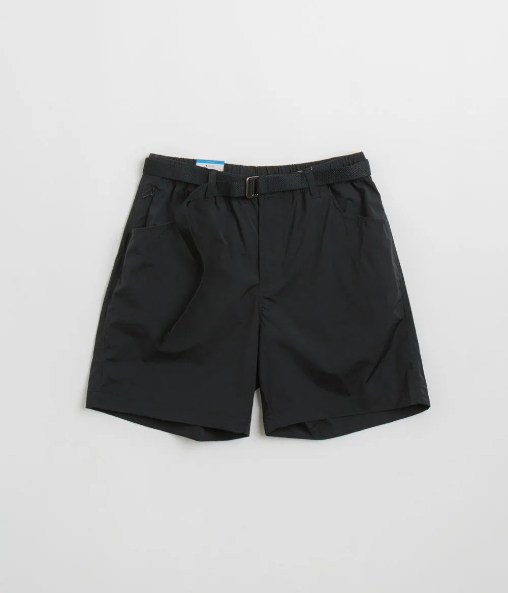 Columbia Sharpe Canyon Shorts - Black Odor Resistant Coating EcoFriendlyMaterials