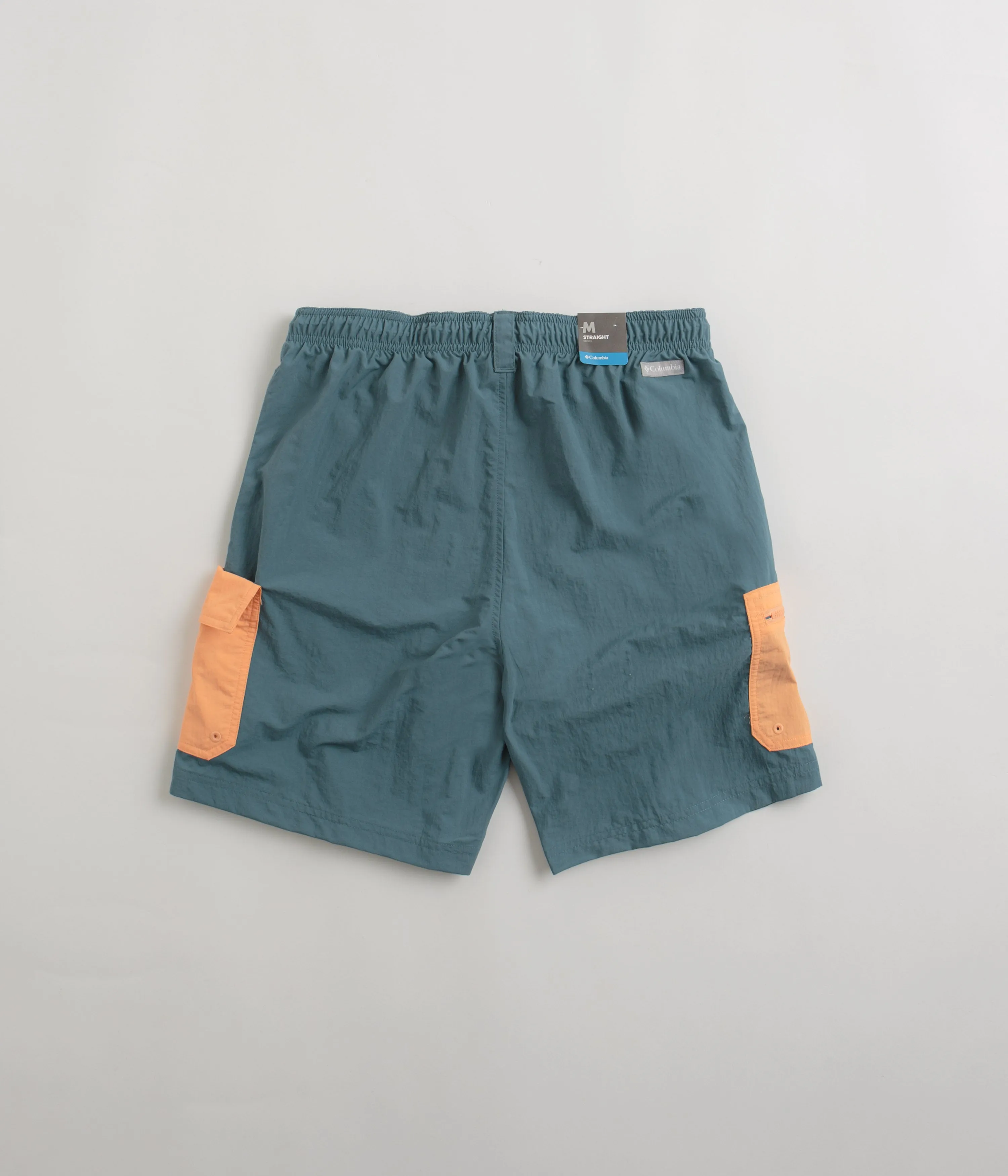 Columbia Summerdry Brief 7" Shorts - Cloudburst / Apricot Fizz Day Trip Wear Comfort waistband