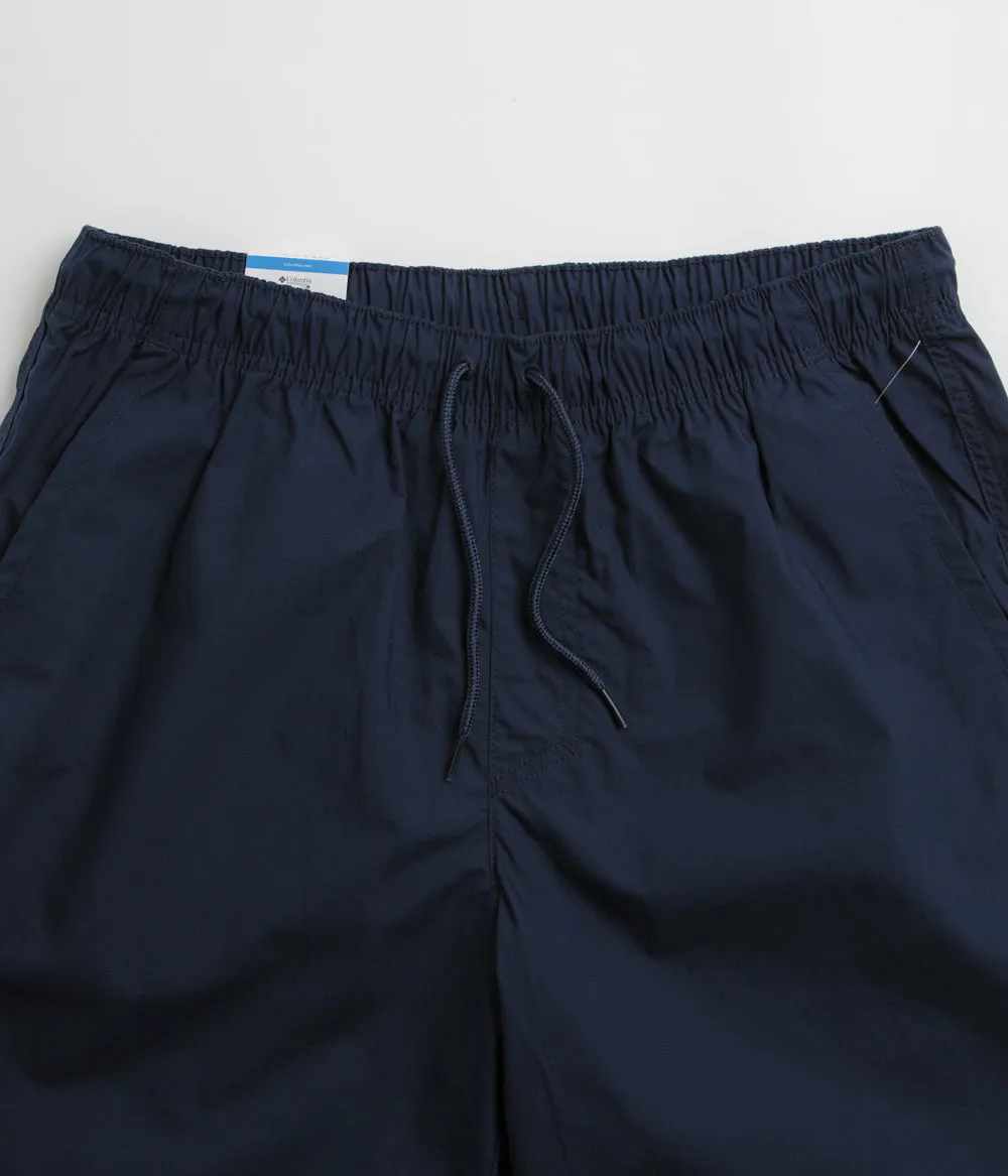 Columbia Washed Out Easy Shorts - Collegiate Navy Elastic Waistband Design