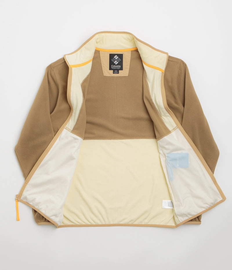 Columbia Backbowl II Lightweight Full Zip Fleece - Delta / Lemon Wash Daily Style Daily Chill