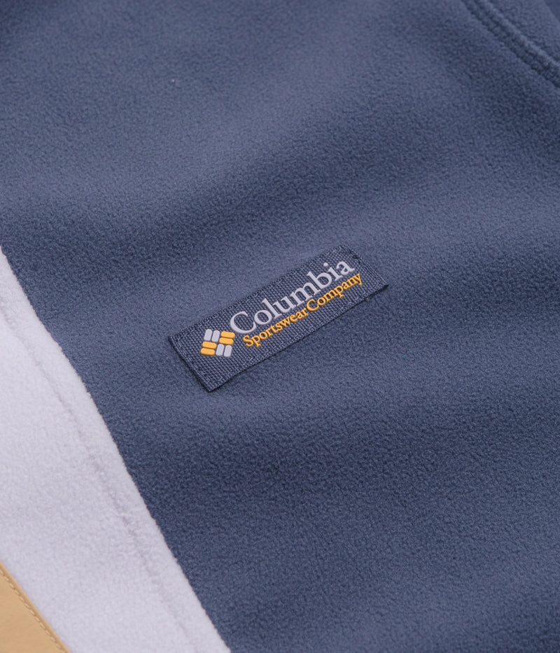 Commute Look Columbia Backbowl II Lightweight Full Zip Fleece - Nocturnal / Lavender Pearl