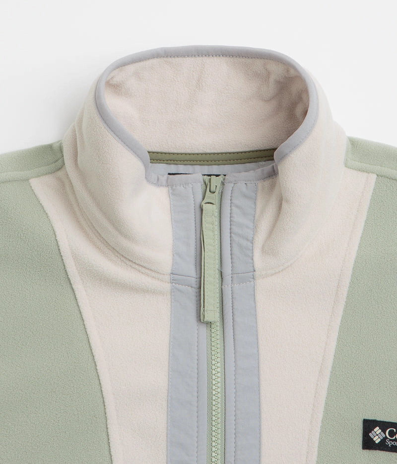 Columbia Backbowl II Lightweight Full Zip Fleece - Safari / Dark Stone Insulated Shell