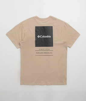 Columbia Barton Springs Graphic T-Shirt - Ancient Fossil Layering Comfort Stretchable Fabric