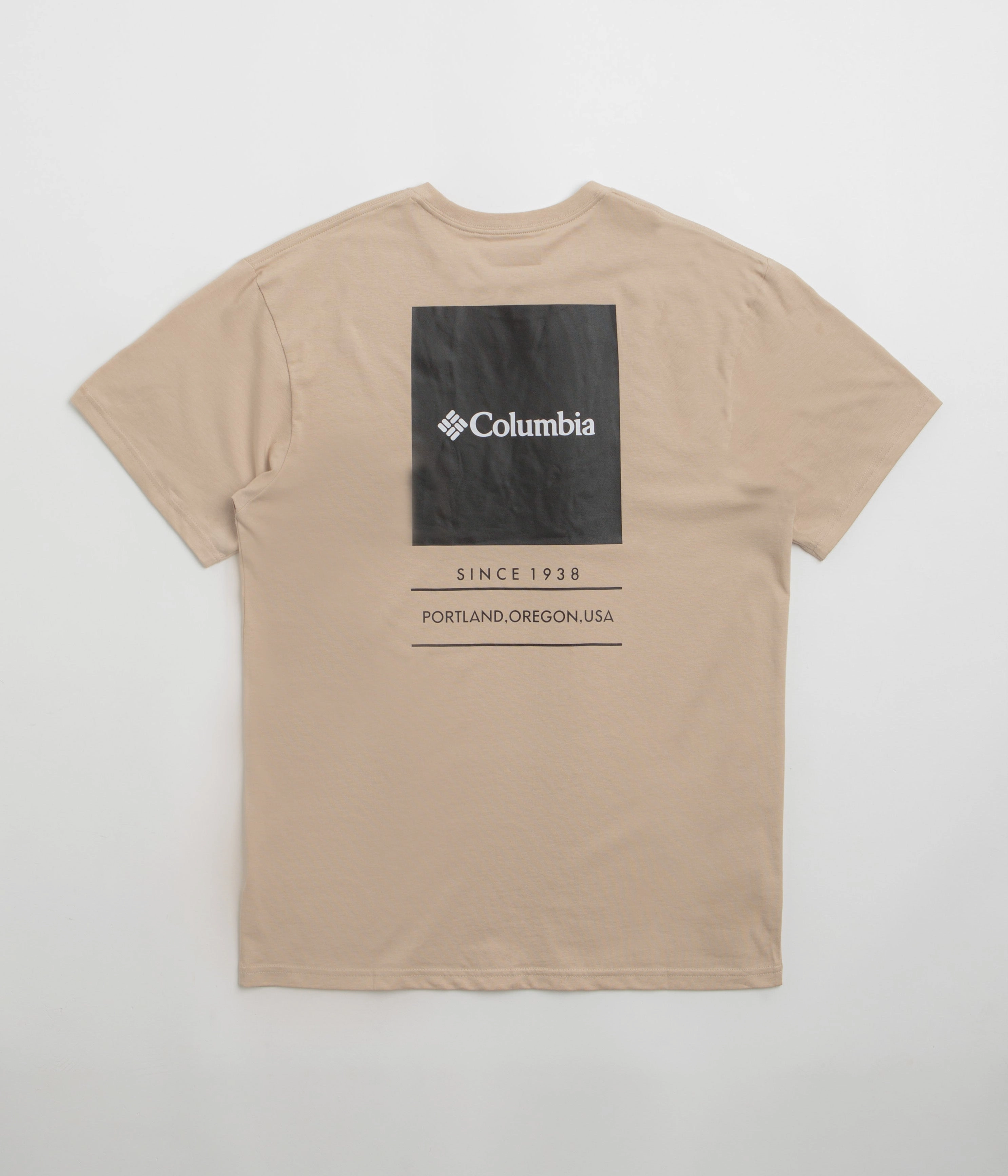 Columbia Barton Springs Graphic T-Shirt - Ancient Fossil Layering Comfort Stretchable Fabric