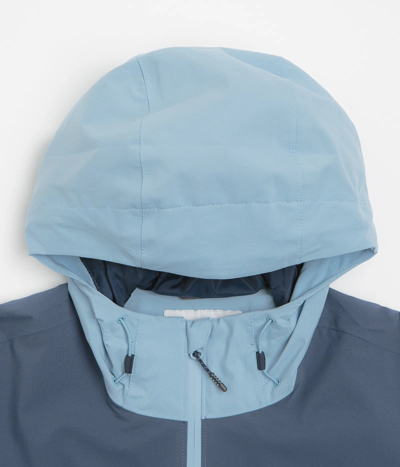 autumn clothing Columbia Boulder Falls Jacket - Ripple Blue / Dark Mountain / Collegiate Navy