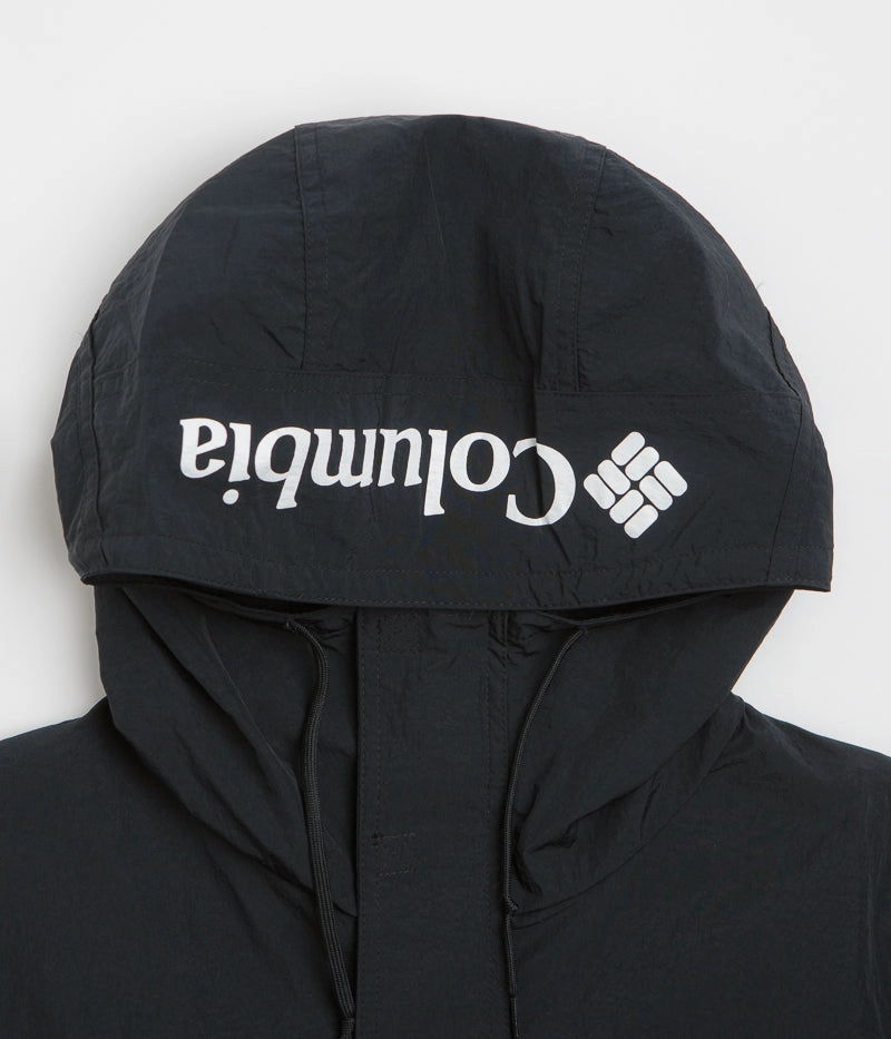 Columbia Challenger II Windbreaker Jacket - Black foldable Thank