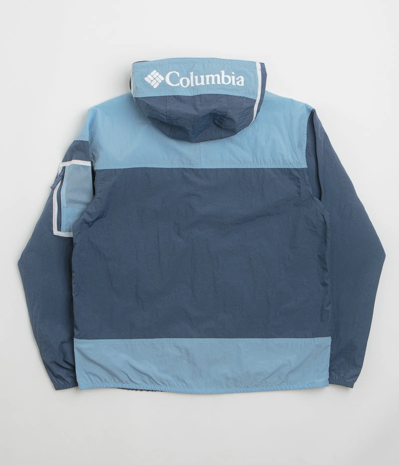 Columbia Challenger II Windbreaker Jacket - Dark Mountain / Ripple Blue Goal