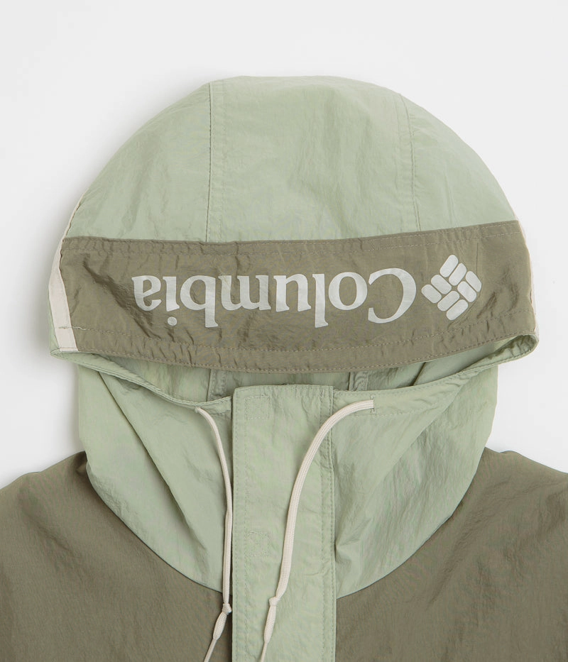 Columbia Challenger II Windbreaker Jacket - Safari / Stone Green Warm