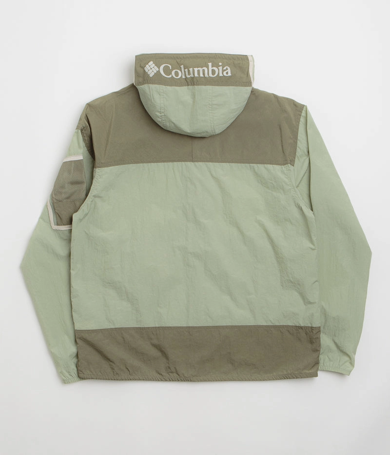 Fray Resistant Finish sunglasses Columbia Challenger II Windbreaker Jacket - Safari / Stone Green