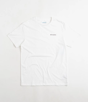 Columbia CSC Basic Logo T-Shirt - White / LC CSC Branded Graphic sports performance Classic Fit