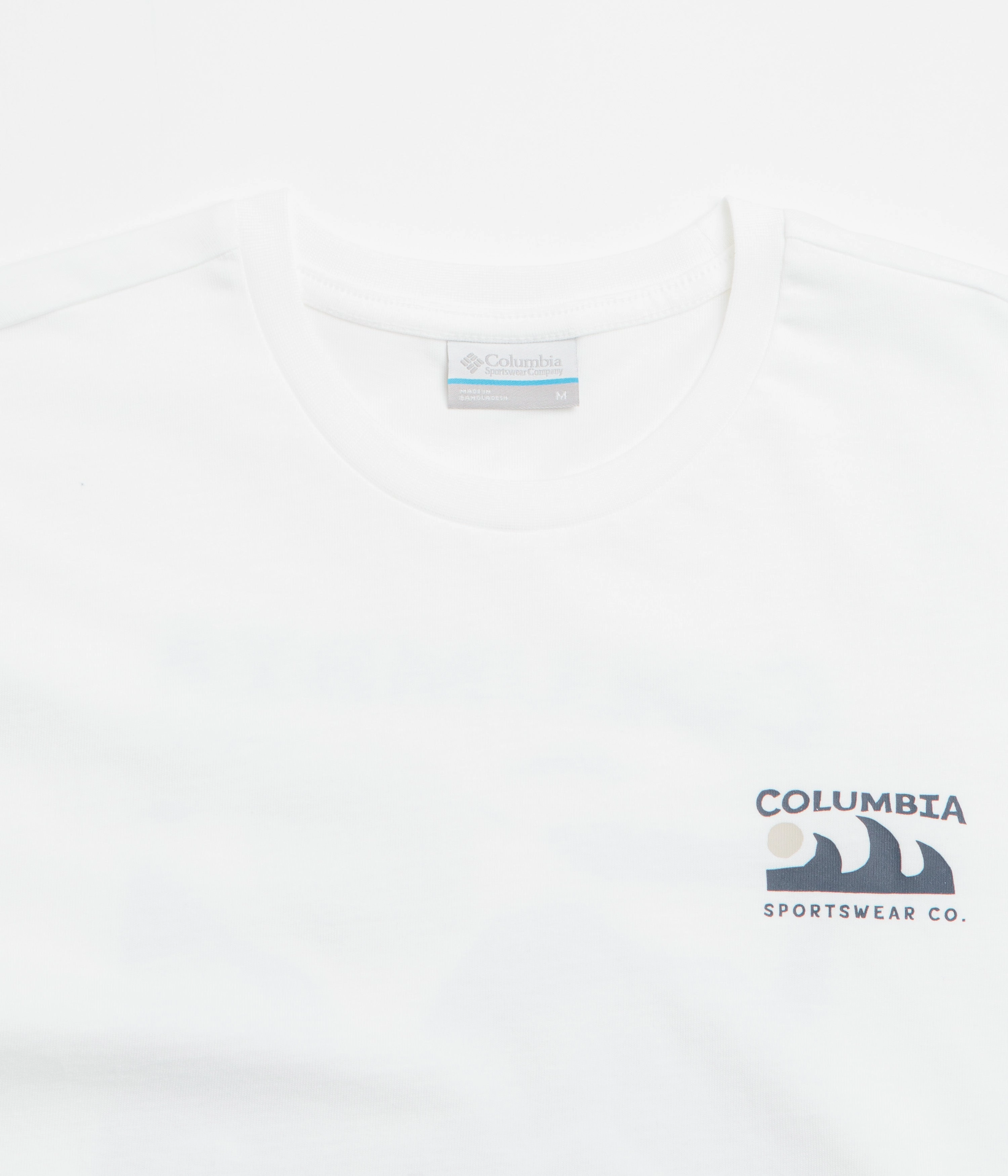 Columbia Explorers Canyon Back T-Shirt - White / Peaks and Waves hypoallergenic material