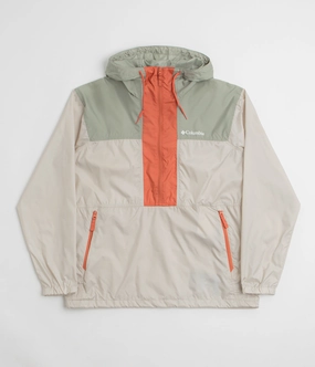 Elderly Flexible Mobility Columbia Flash Challenger II Anorak - Dark Stone / Safari / Tuscan