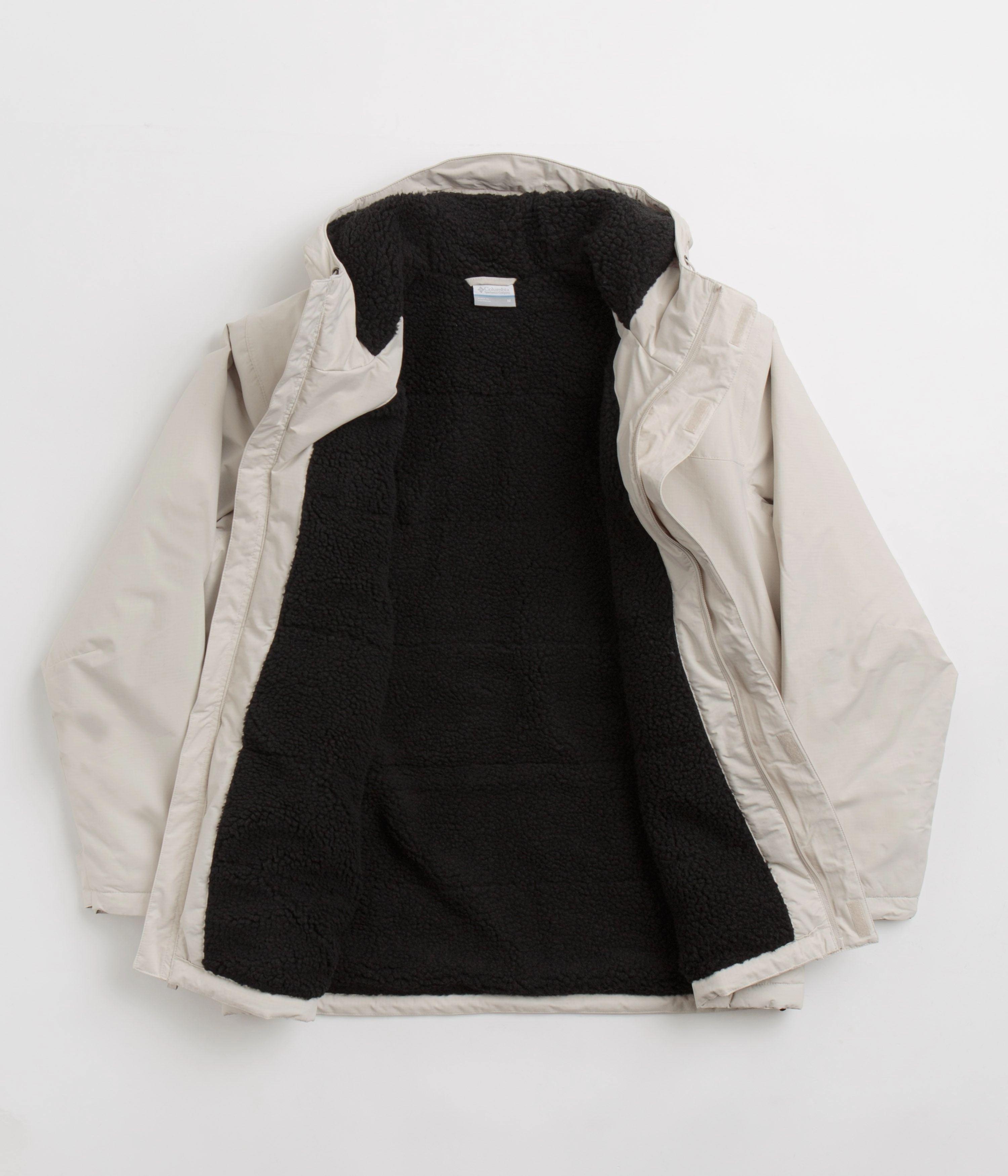 Columbia Landroamer Sherpa Lined Jacket - Dark Stone NonRestrictive Armholes Fray Resistant Finish