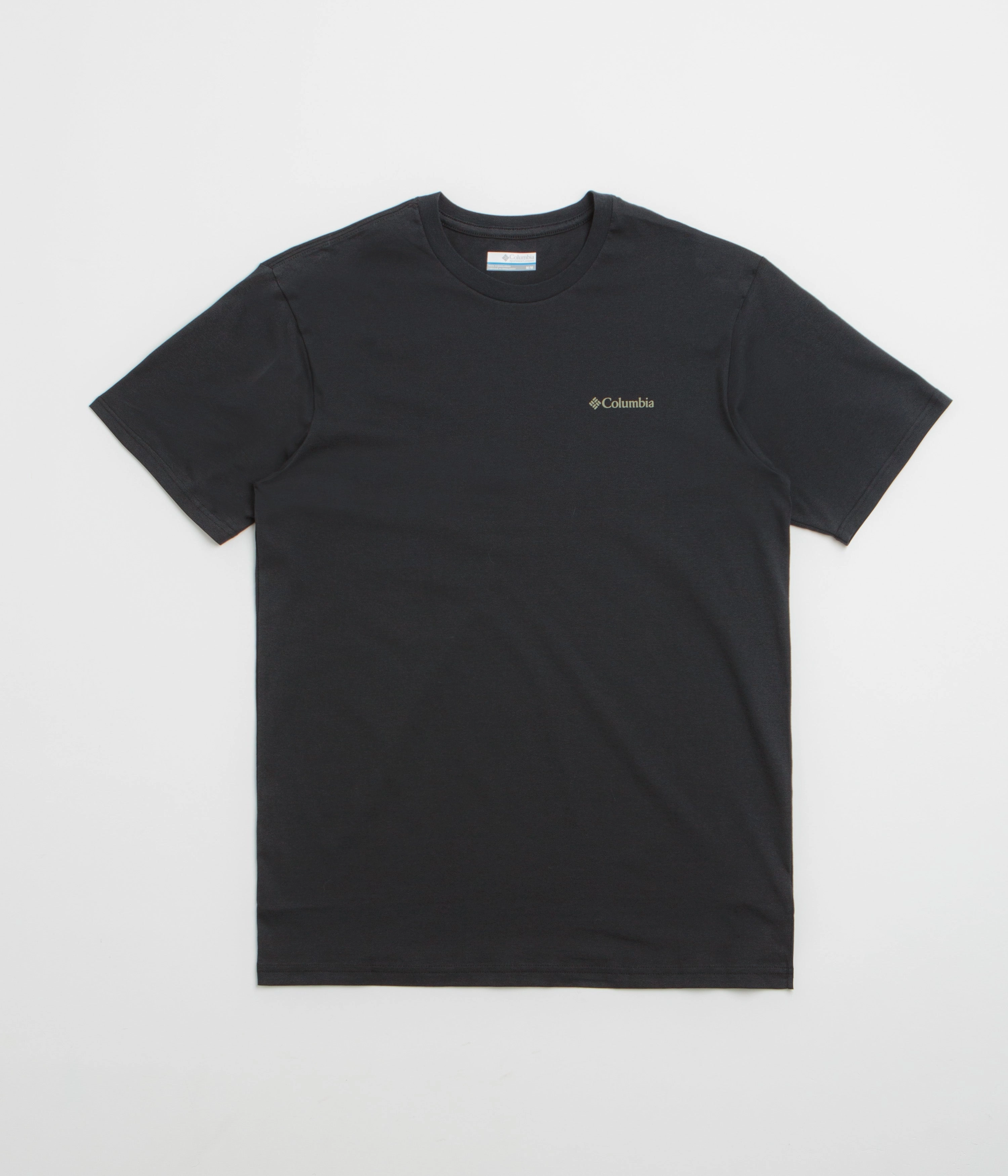 Columbia North Cascades T-Shirt - Black / Framed Treebark Soft Finish
