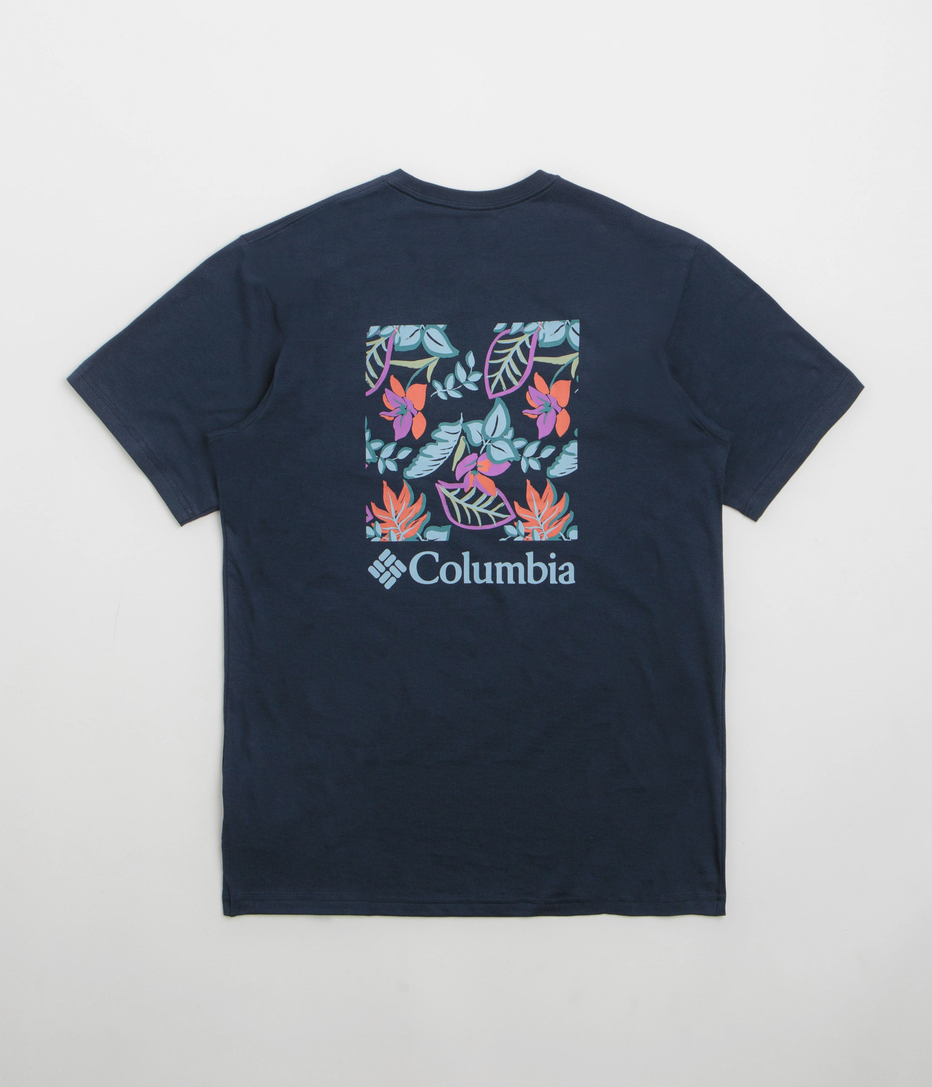 Columbia North Cascades T-Shirt - Collegiate Navy / Pasteled Framed Breathable touch