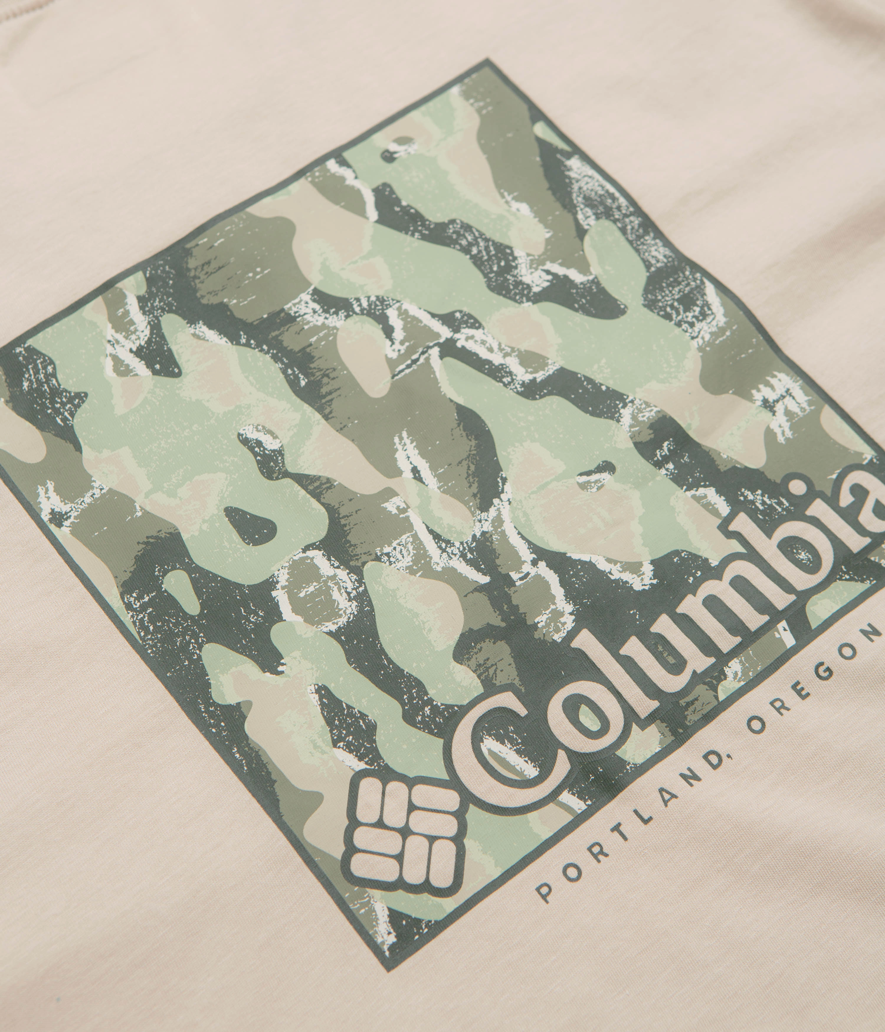 Sporty Design Columbia North Cascades T-Shirt - Dark Stone / Framed Treebark