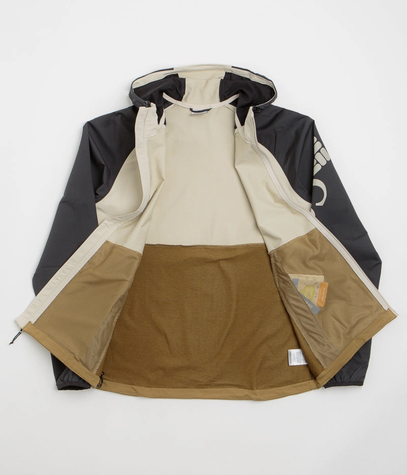 Columbia Panther Creek II Jacket - Delta / Dark Stone / Black Full Length Front Zipper