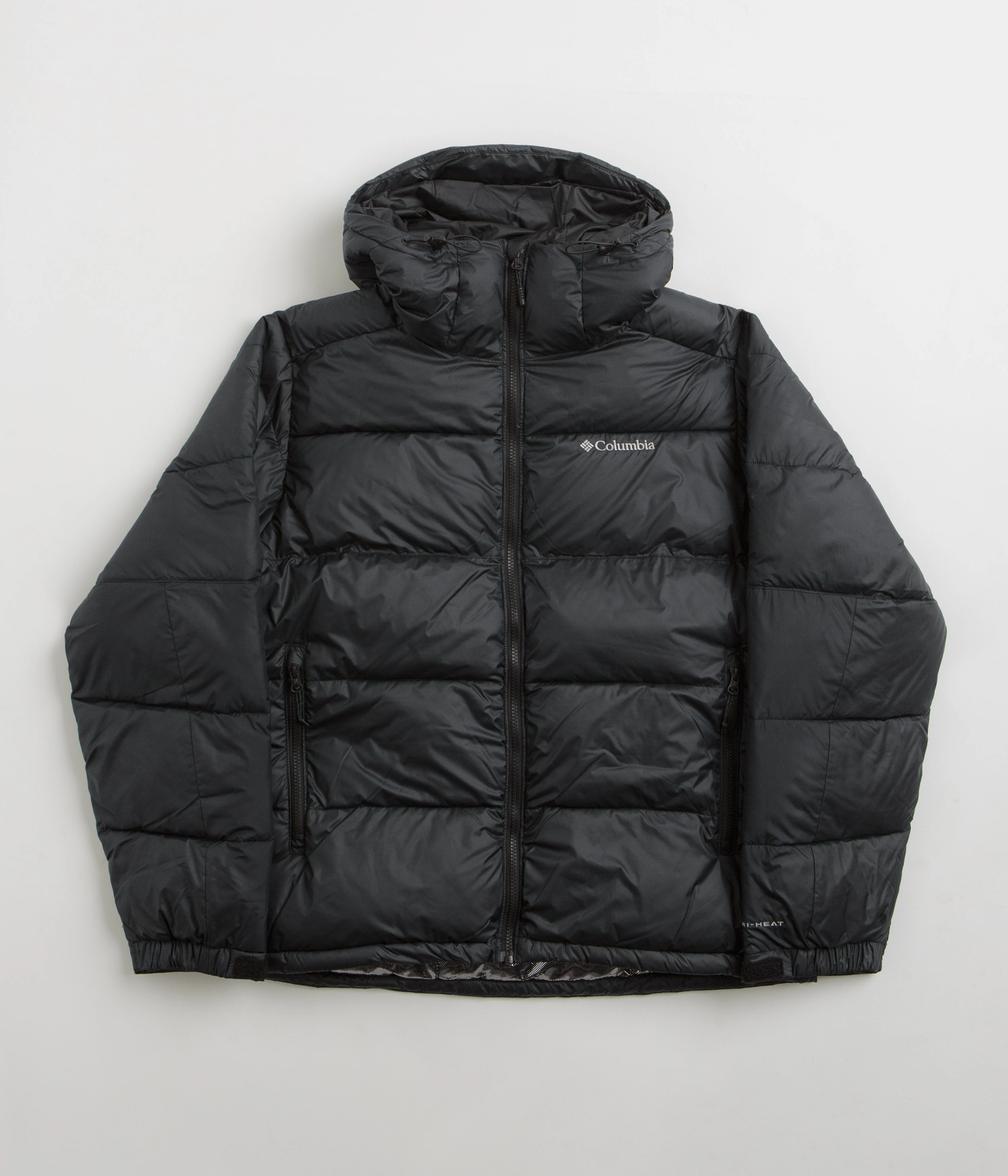 High-Tech Jacket Columbia Pike Lake II Hooded Jacket - Black / Black