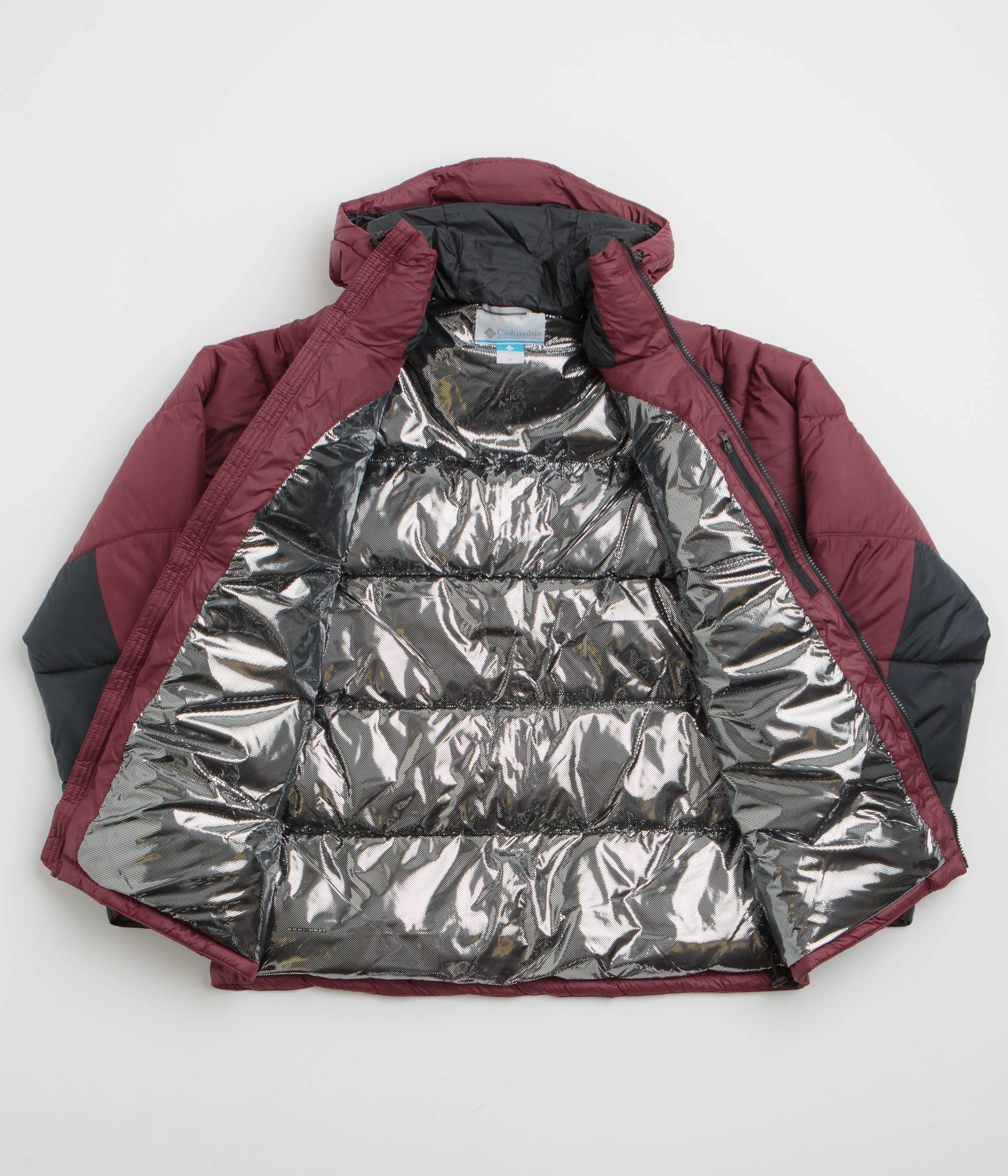 Columbia Pike Lake II Hooded Jacket - Rich Wine / Black EcoFriendlyMaterial suitable for volunteer work
