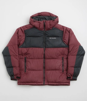 restaurant Columbia Pike Lake II Hooded Jacket - Rich Wine / Black