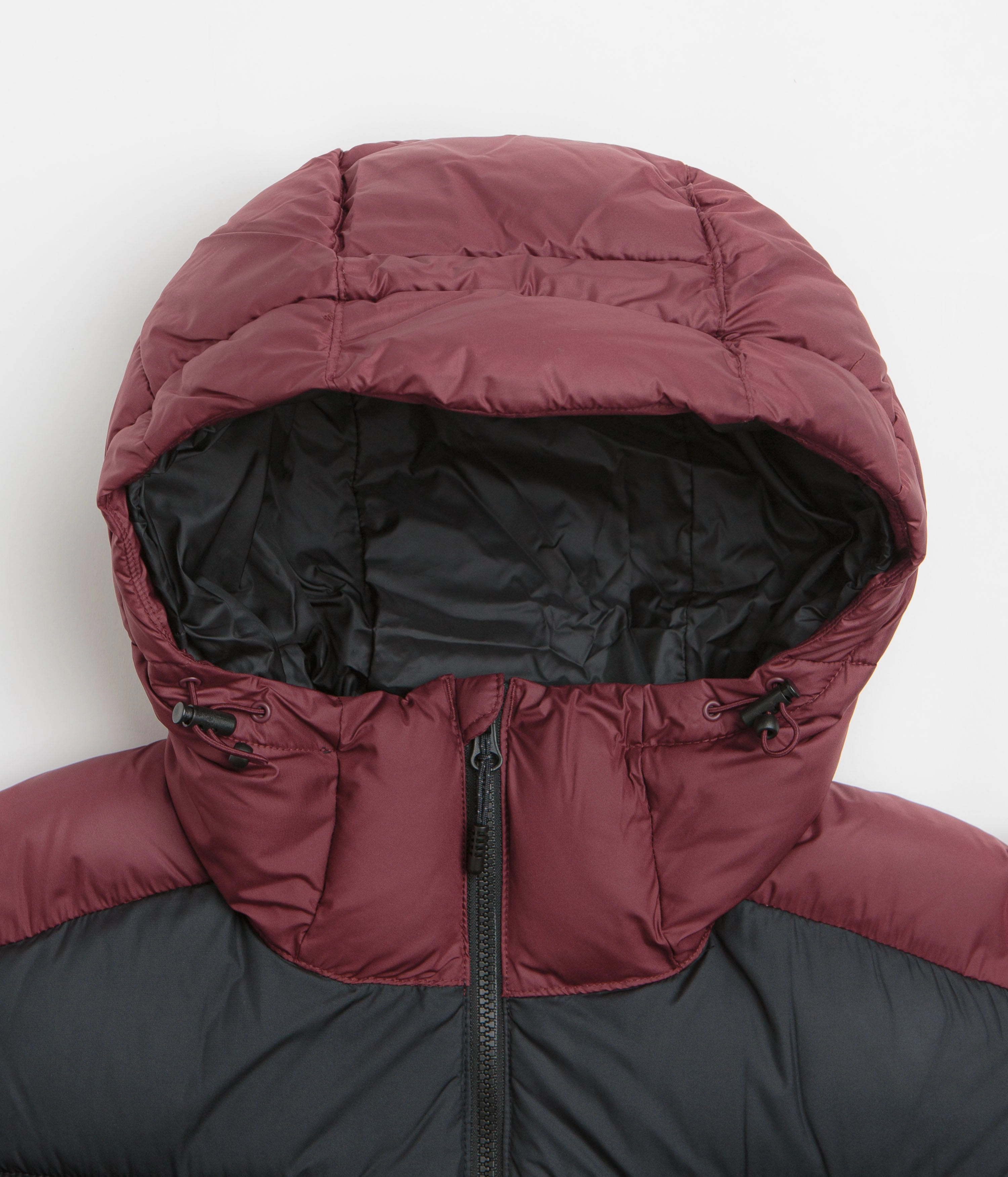 Columbia Pike Lake II Hooded Jacket - Rich Wine / Black History Possibility