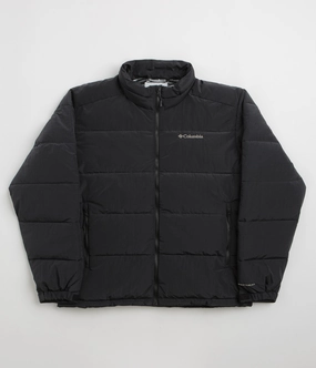 Linen Columbia Pike Lake Novelty Insulated Jacket - Black