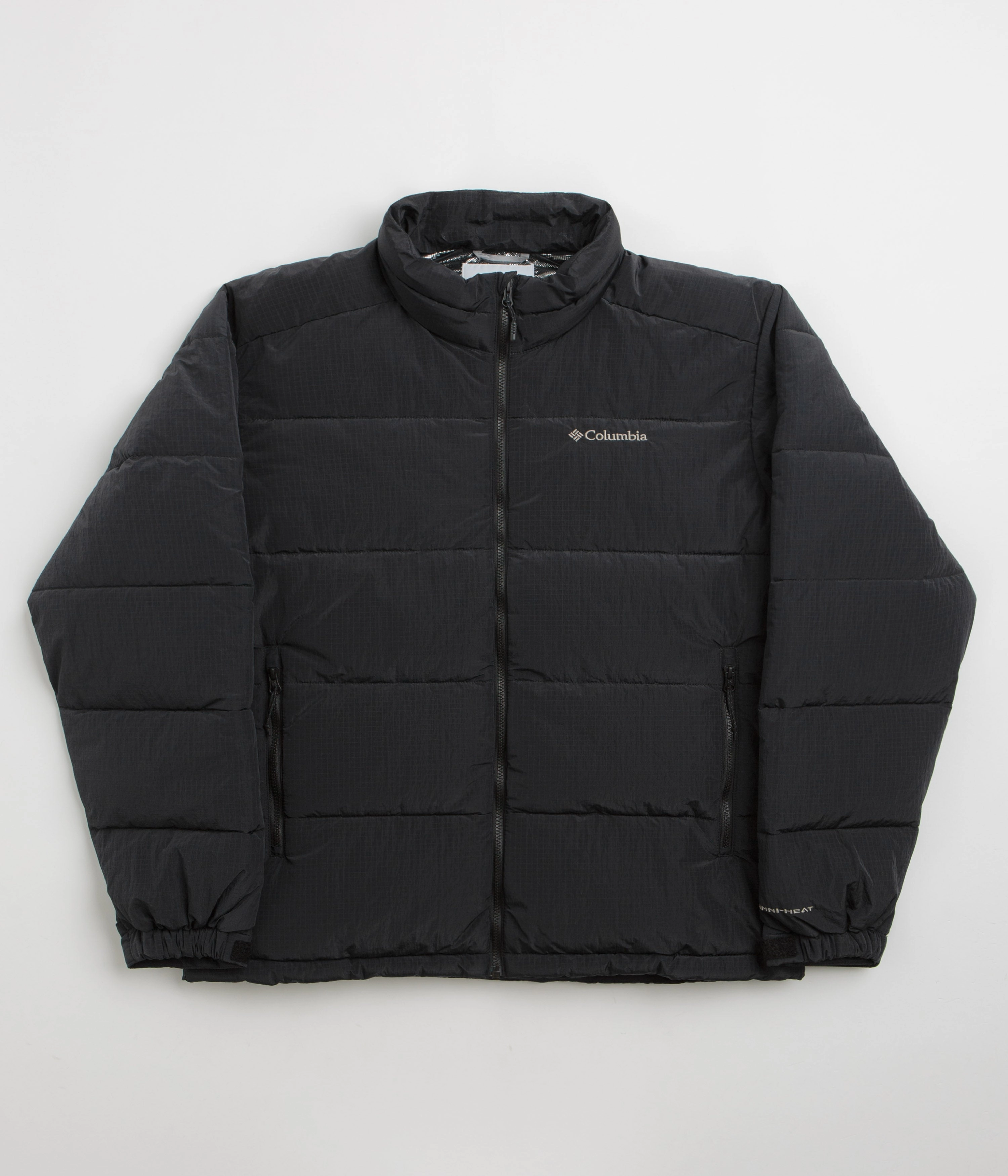 Linen Columbia Pike Lake Novelty Insulated Jacket - Black