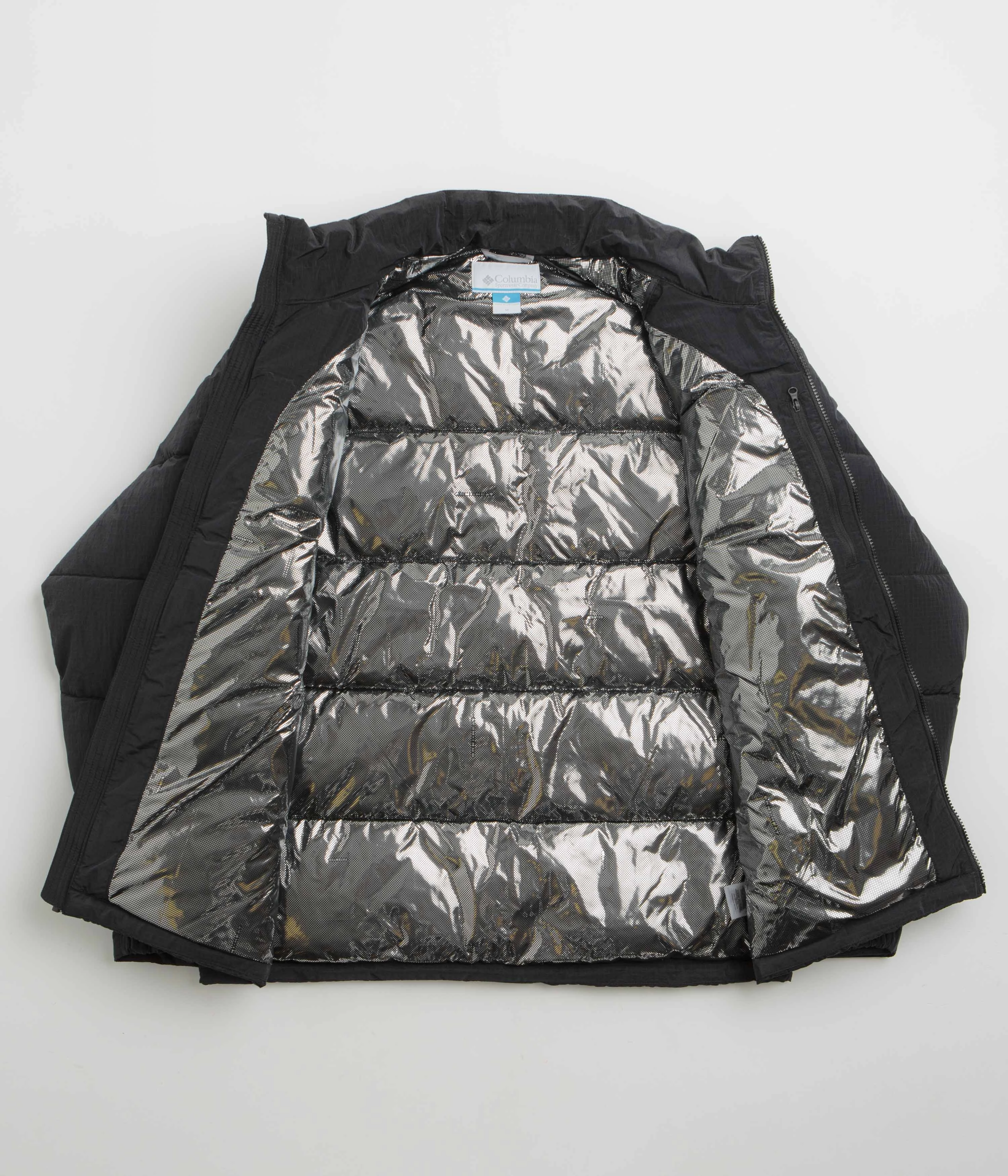 Fashion Ease Columbia Pike Lake Novelty Insulated Jacket - Black